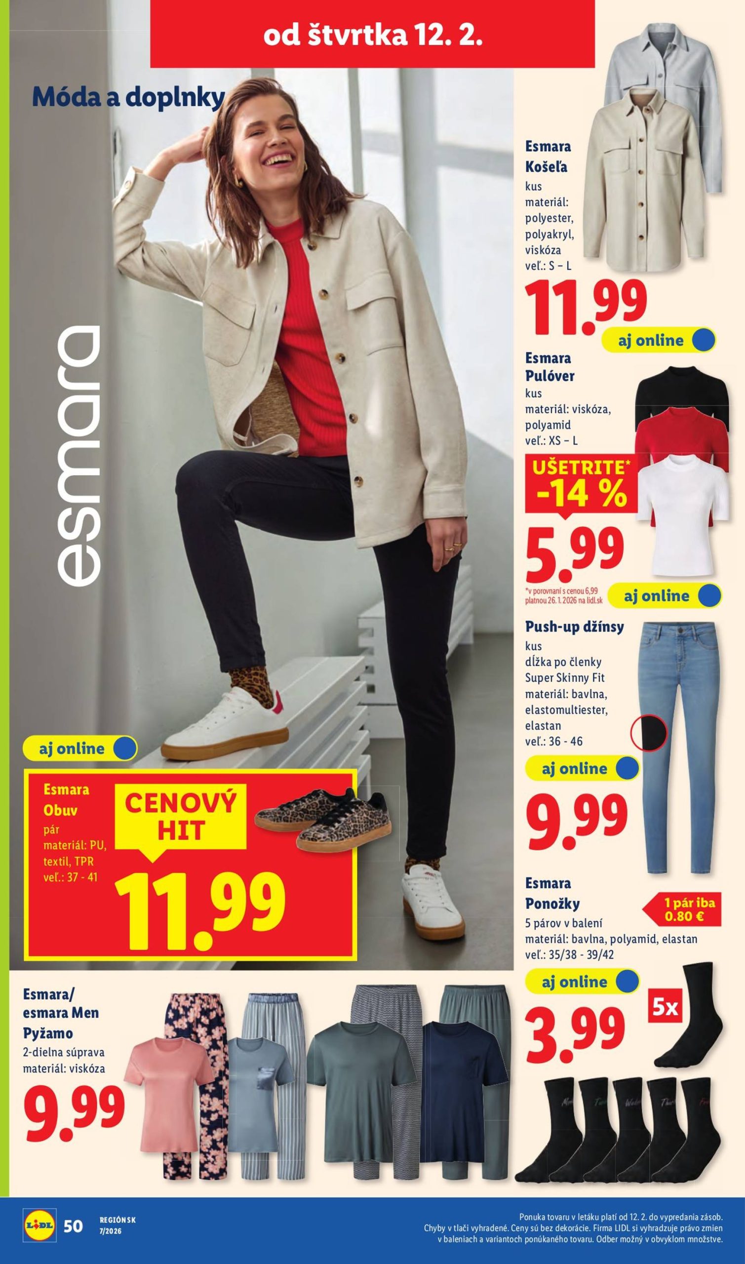 Page 52 of Aktuálny lidl leták platný od štvrtka 12.02 do 15.02