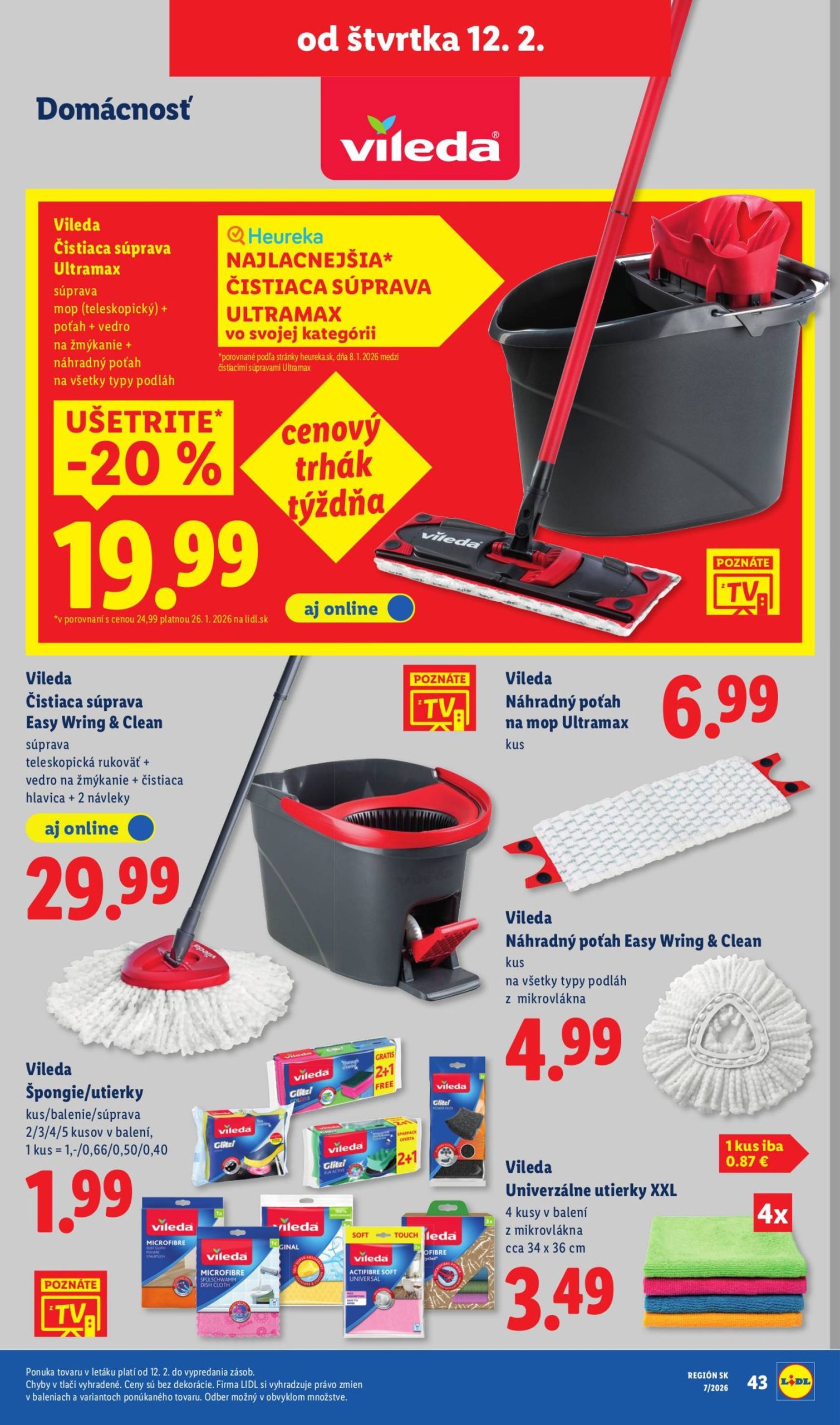 Page 45 of Aktuálny lidl leták platný od štvrtka 12.02 do 15.02