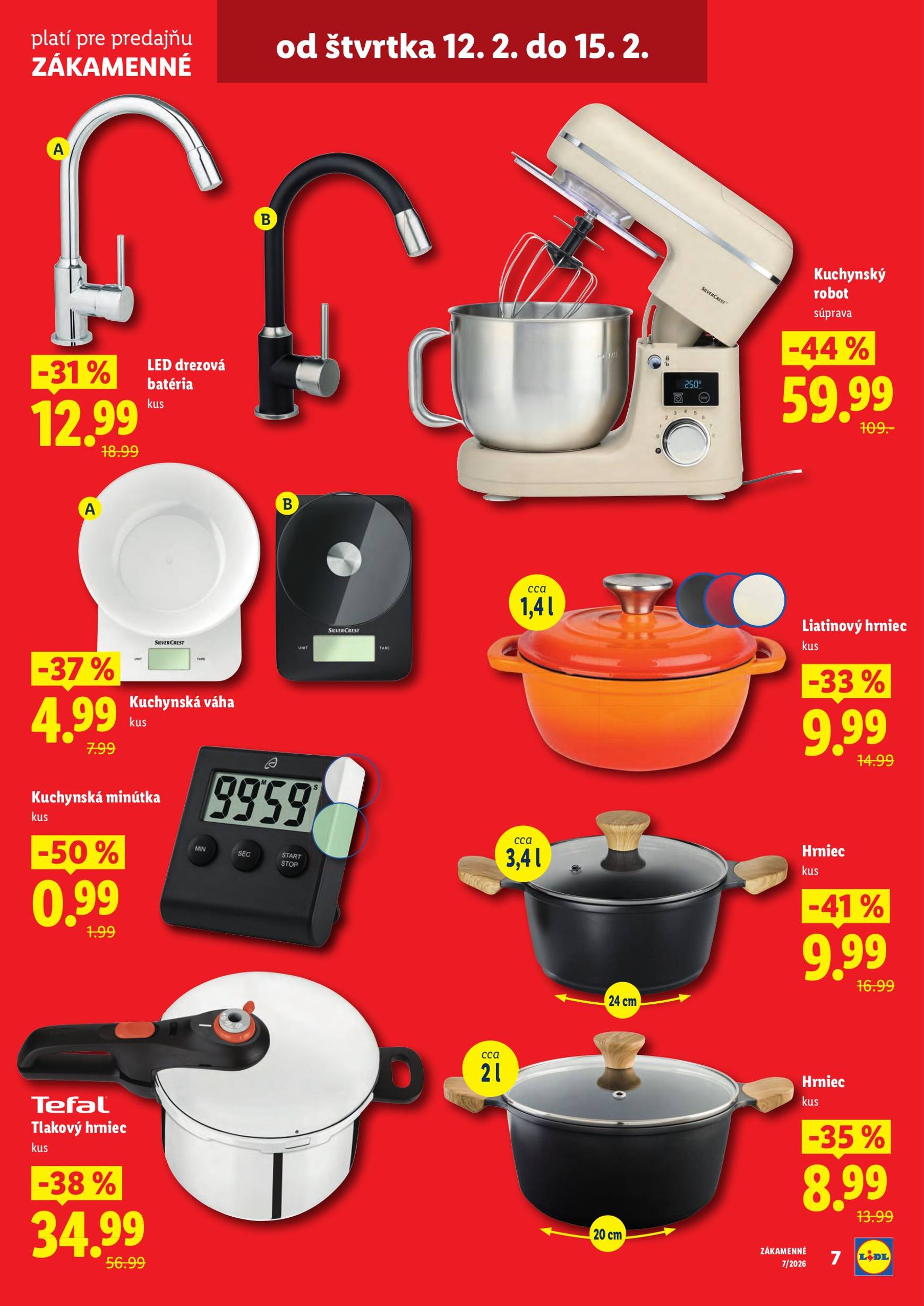 Page 7 of Aktuálny lidl leták platný od štvrtka 12.02 do 15.02