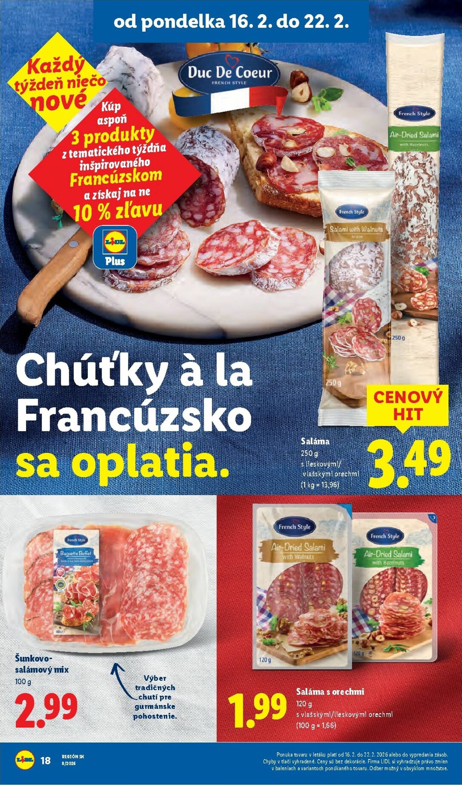 Page 18 of Aktuálny lidl leták platný od pondelka 16.02 do 22.02