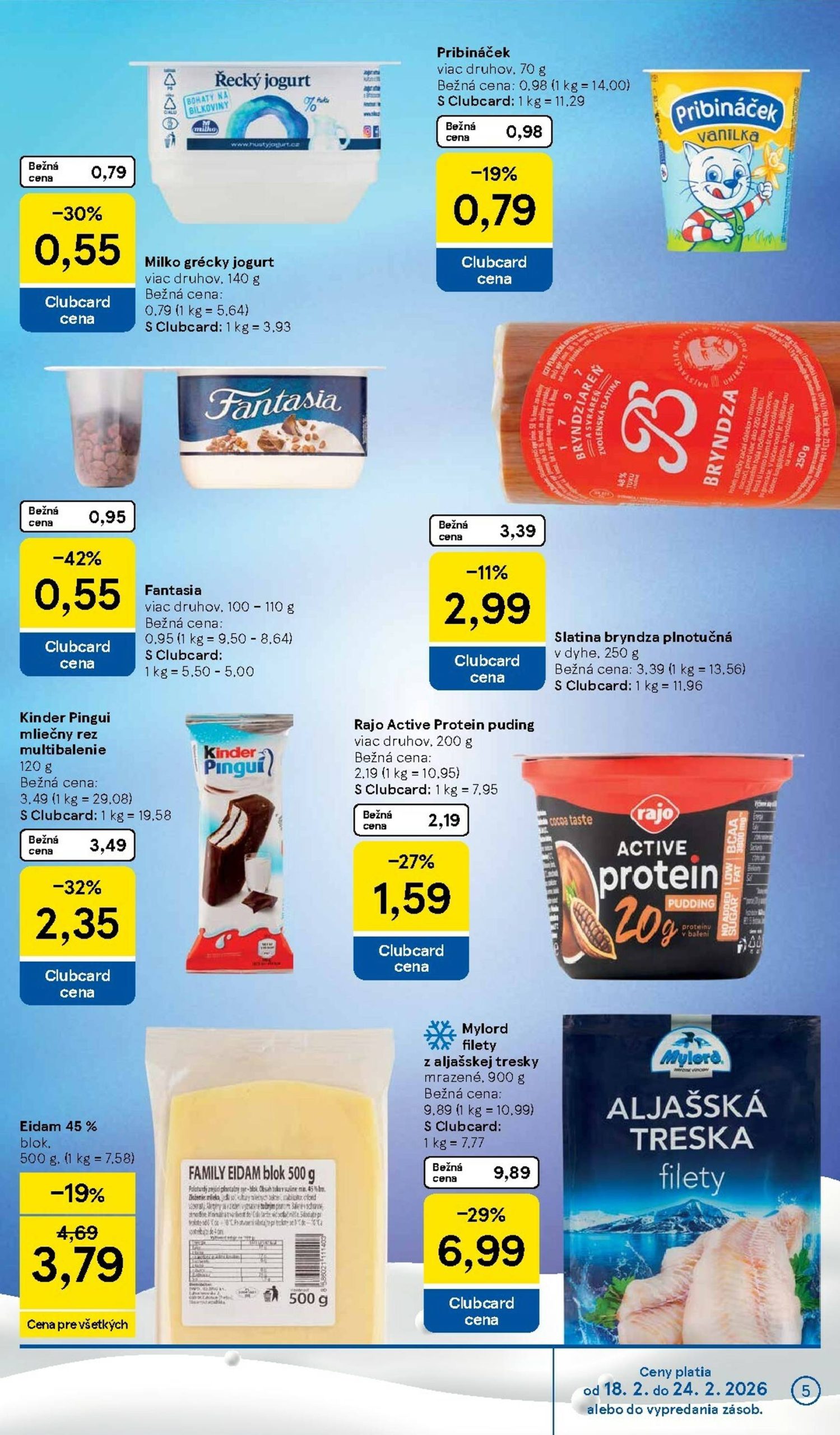 Page 5 of Aktuálny tesco leták platný od stredy 18.02 do 24.02