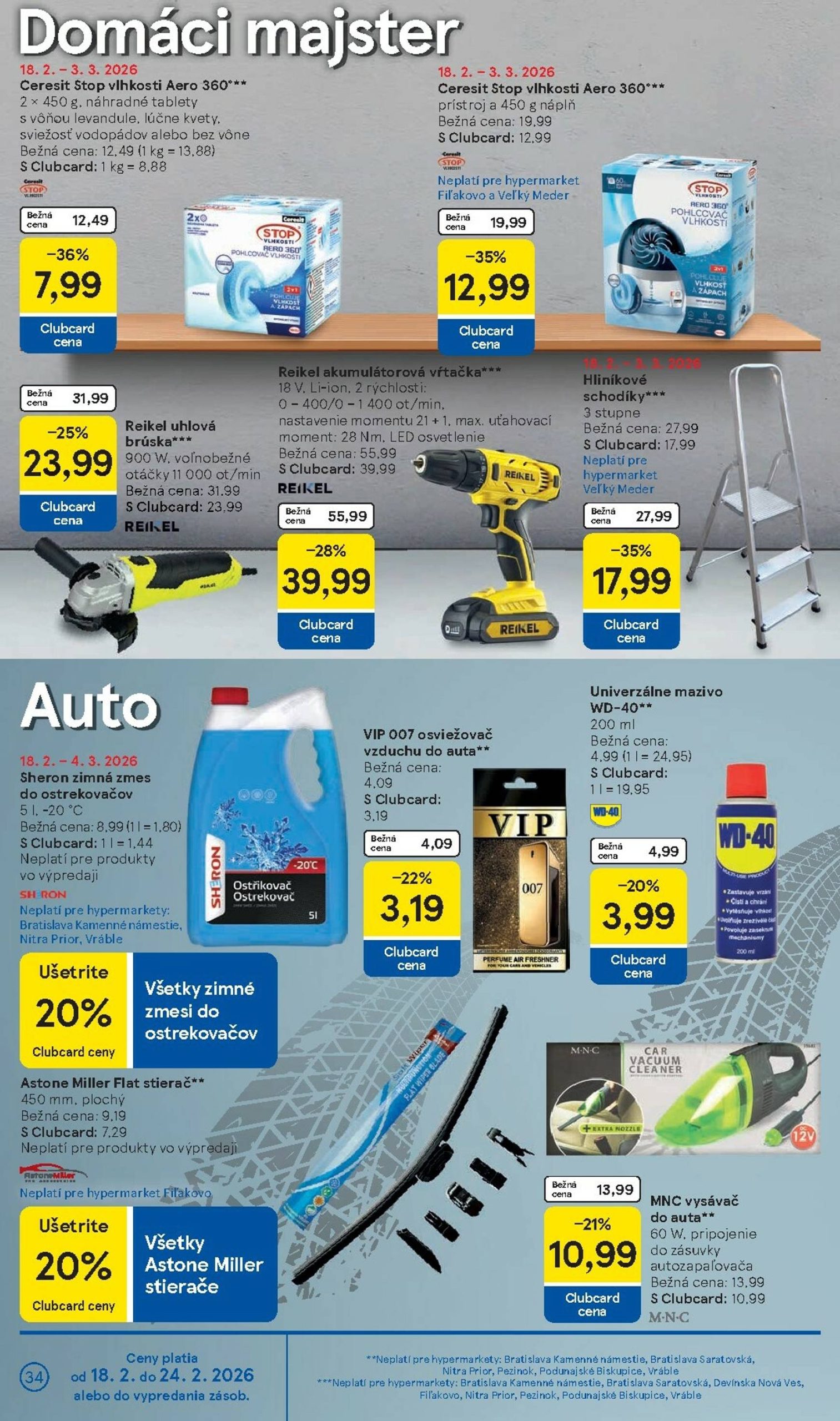 Page 34 of Aktuálny tesco leták platný od stredy 18.02 do 24.02