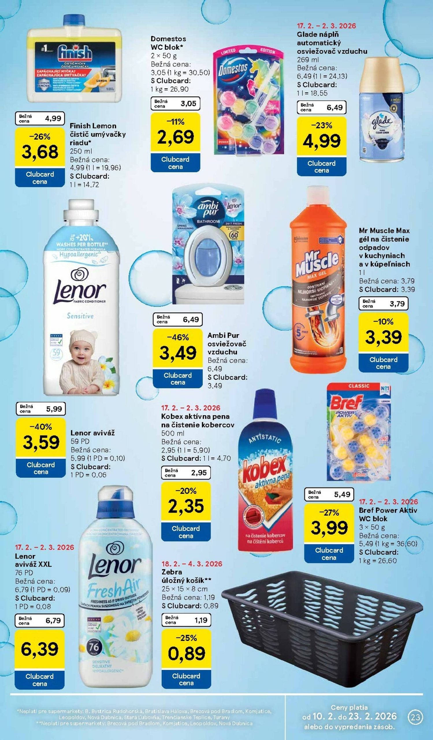 Page 23 of Aktuálny tesco leták platný od stredy 18.02 do 24.02