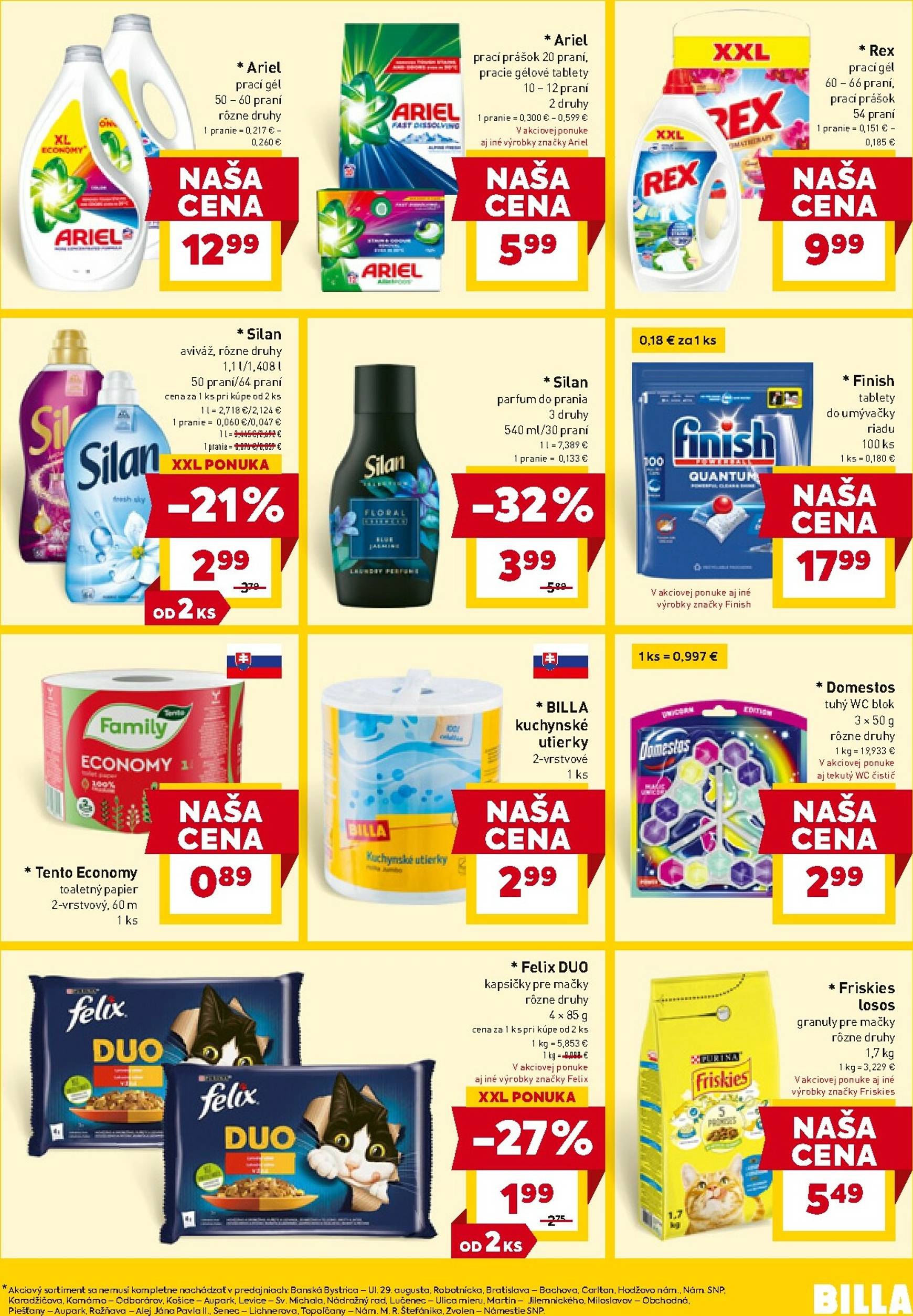 Page 23 of Aktuálny billa leták platný od stredy 18.02 do 24.02