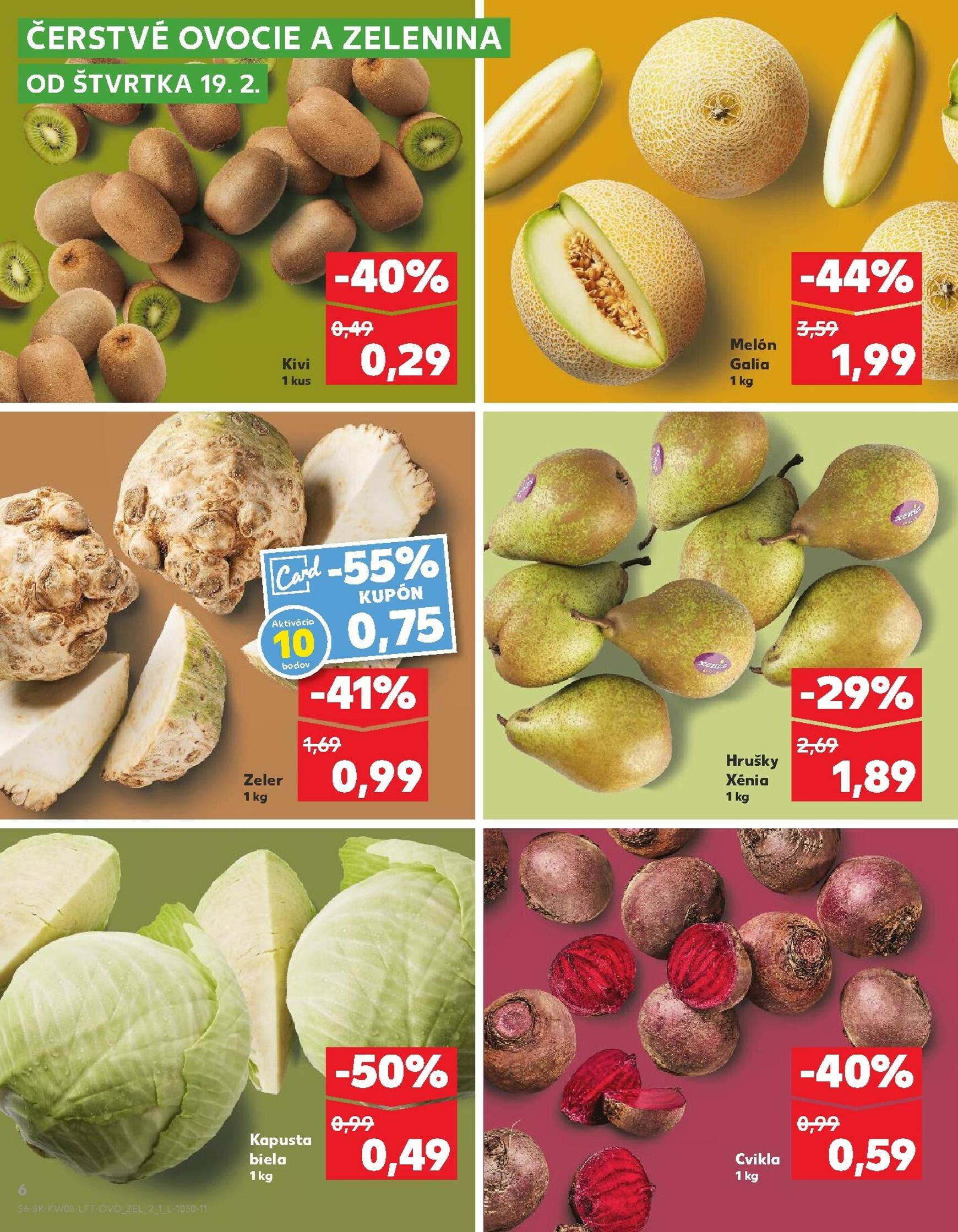 Page 6 of Aktuálny kaufland leták platný od štvrtka 19.02 do 25.02