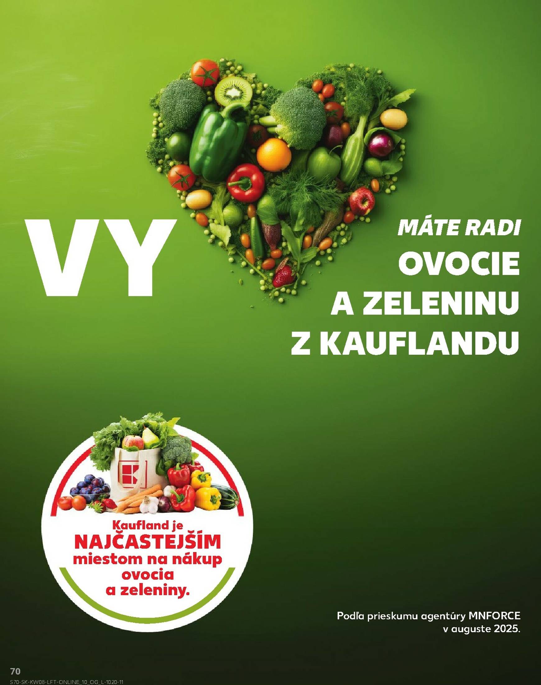 Page 70 of Aktuálny kaufland leták platný od štvrtka 19.02 do 25.02