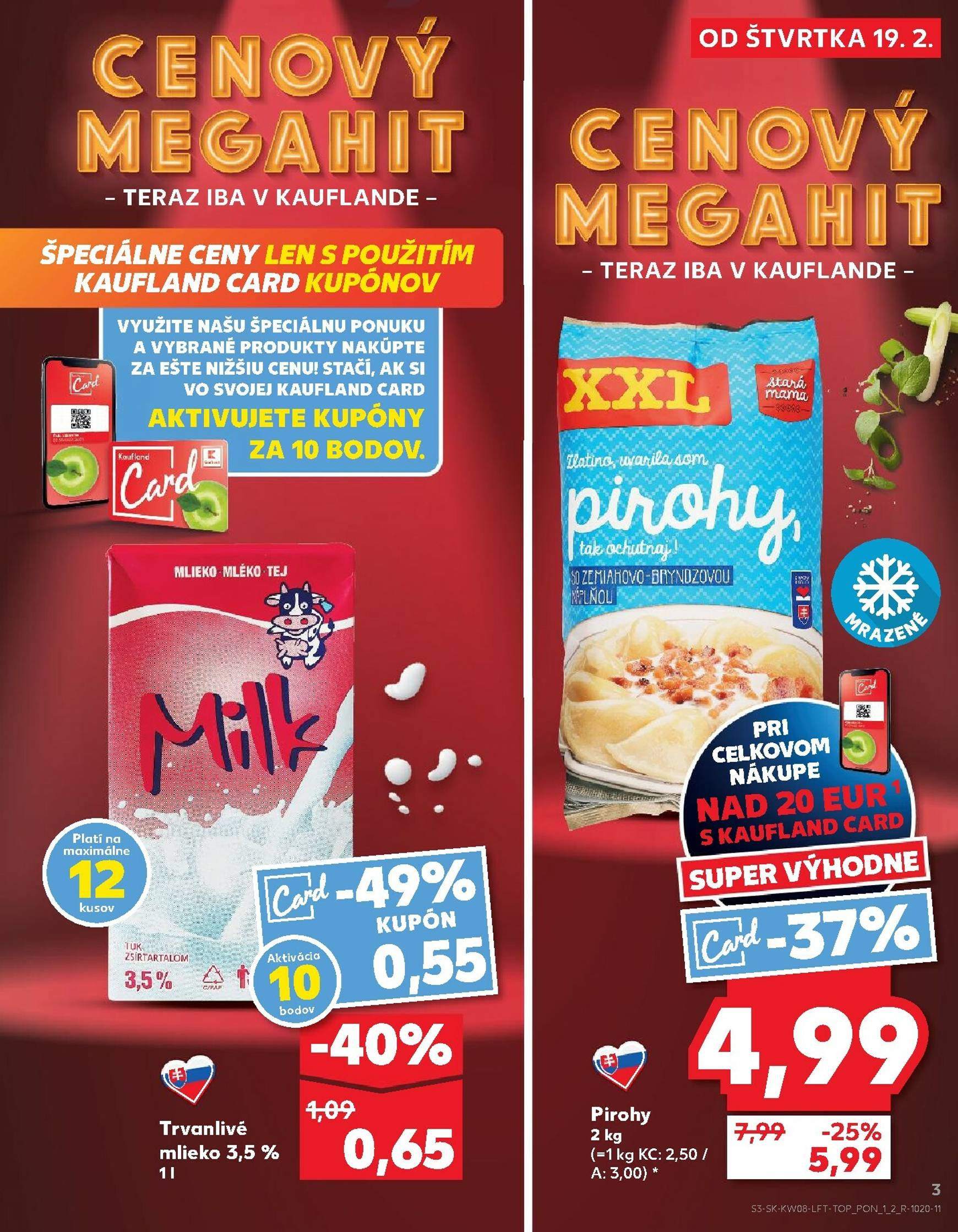 Page 3 of Aktuálny kaufland leták platný od štvrtka 19.02 do 25.02