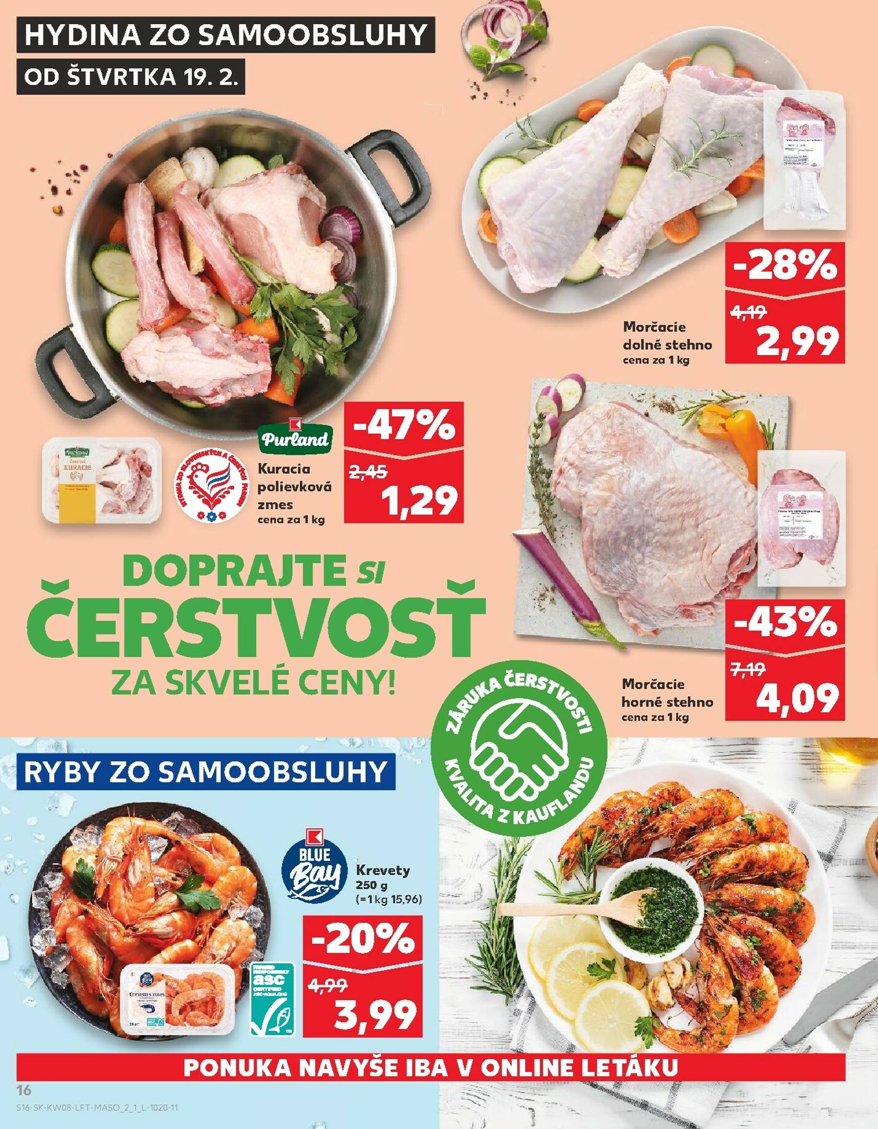 Page 16 of Aktuálny kaufland leták platný od štvrtka 19.02 do 25.02