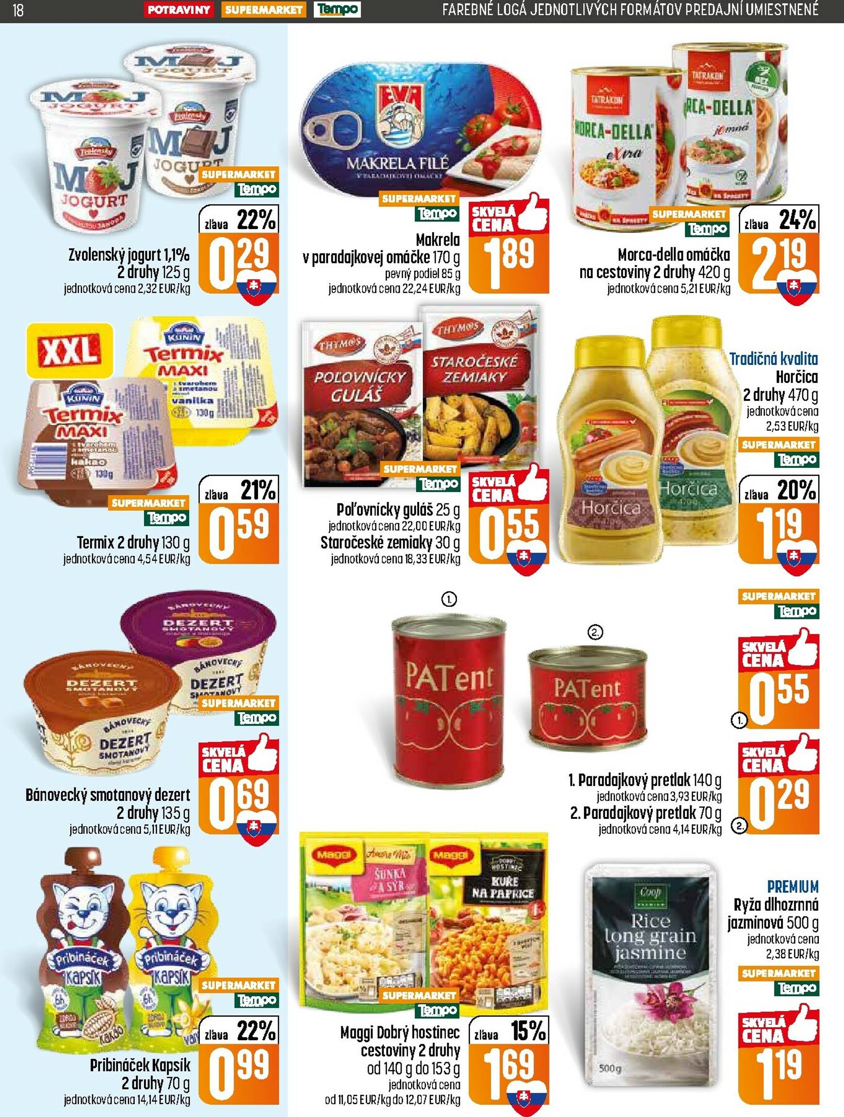 Page 18 of Aktuálny coop-jednota leták platný od štvrtka 19.02 do 25.02
