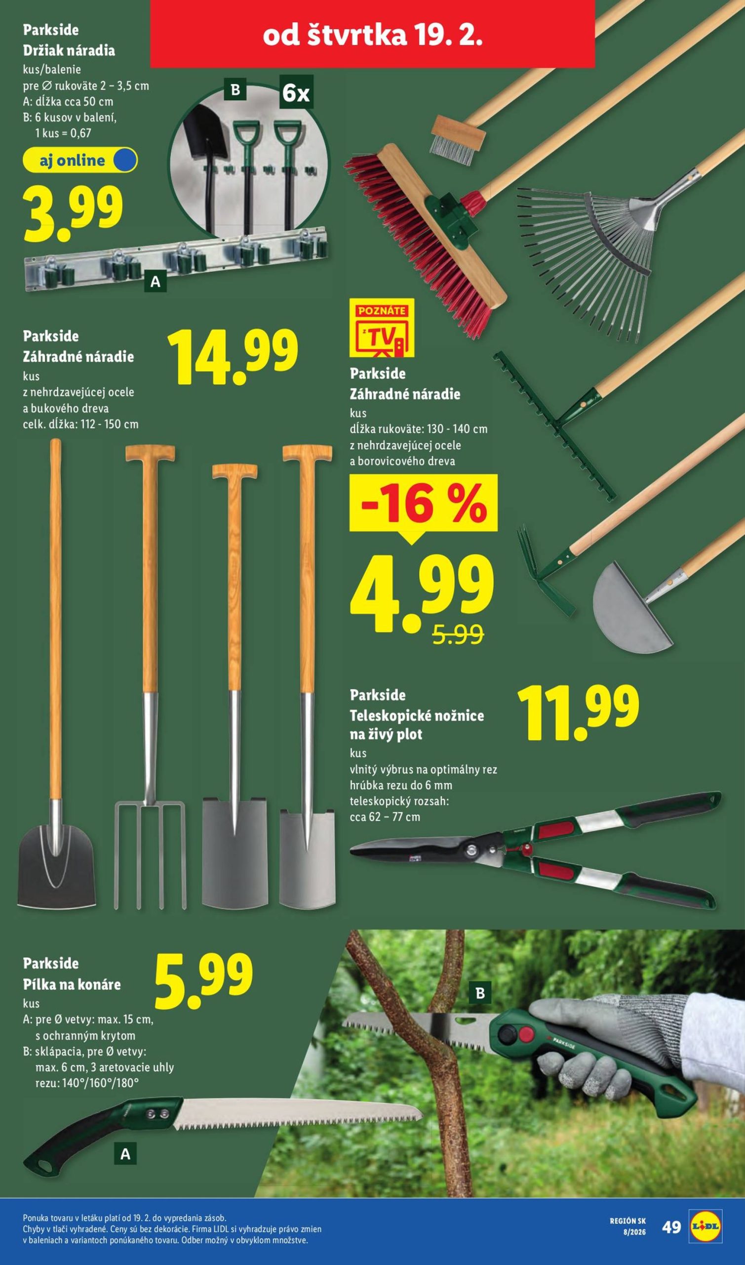 Page 33 of Aktuálny lidl leták platný od štvrtka 19.02 do 22.02