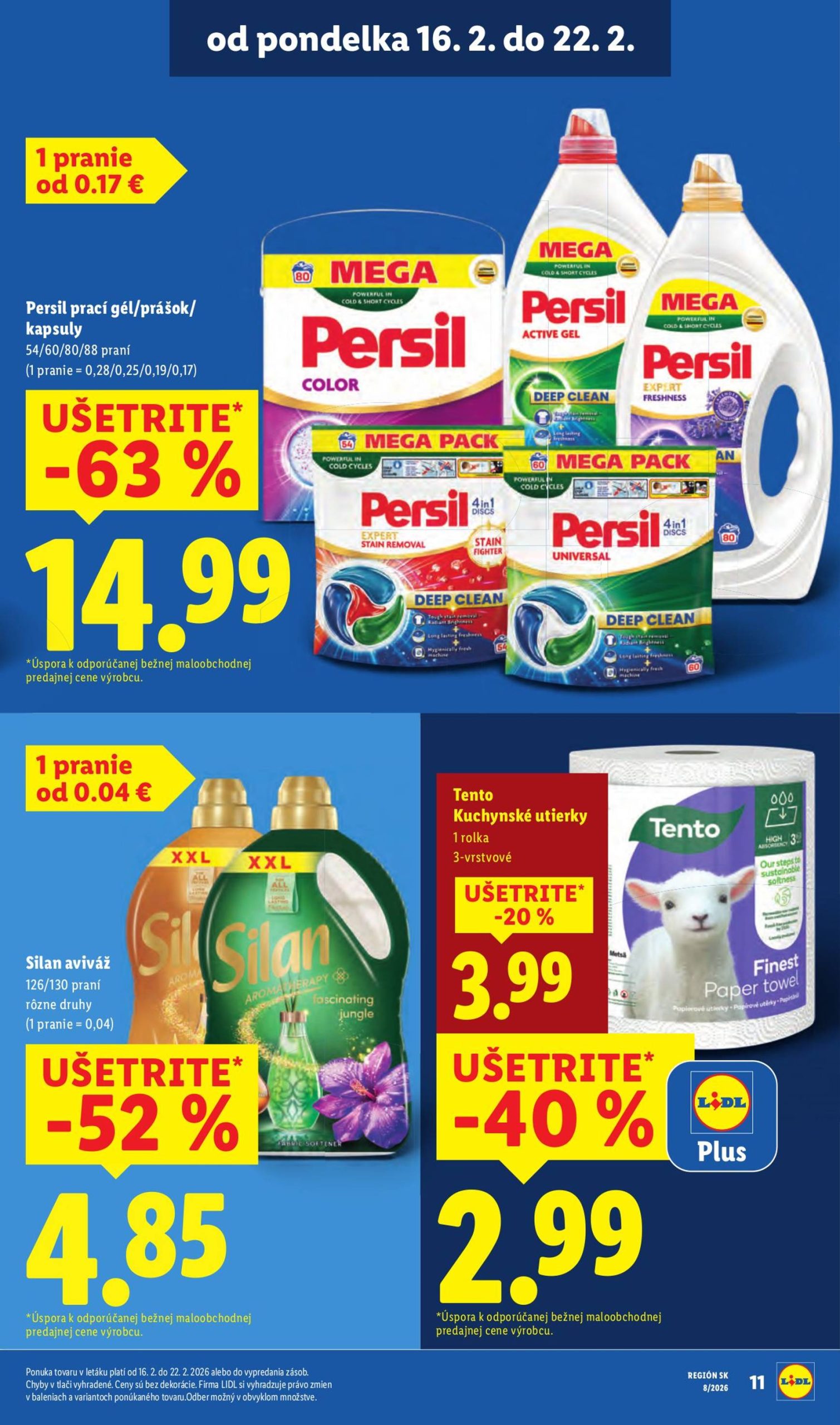 Page 11 of Aktuálny lidl leták platný od štvrtka 19.02 do 22.02