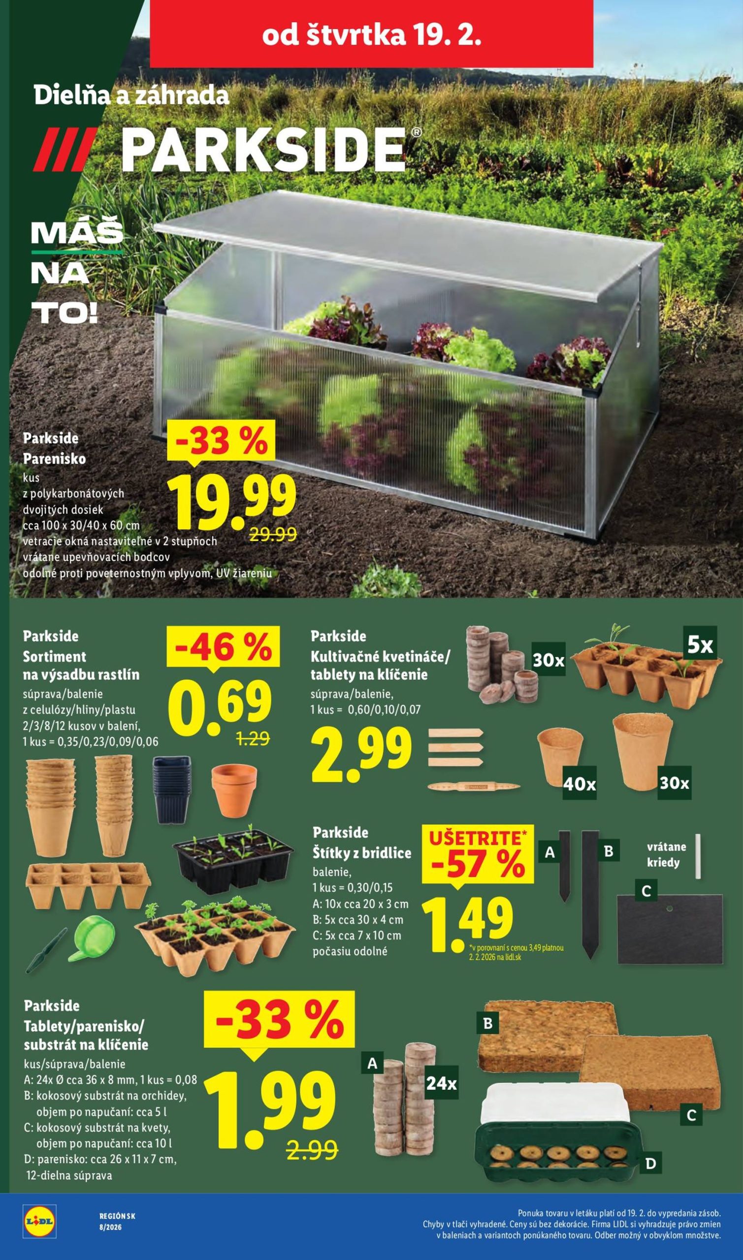 Page 34 of Aktuálny lidl leták platný od štvrtka 19.02 do 22.02