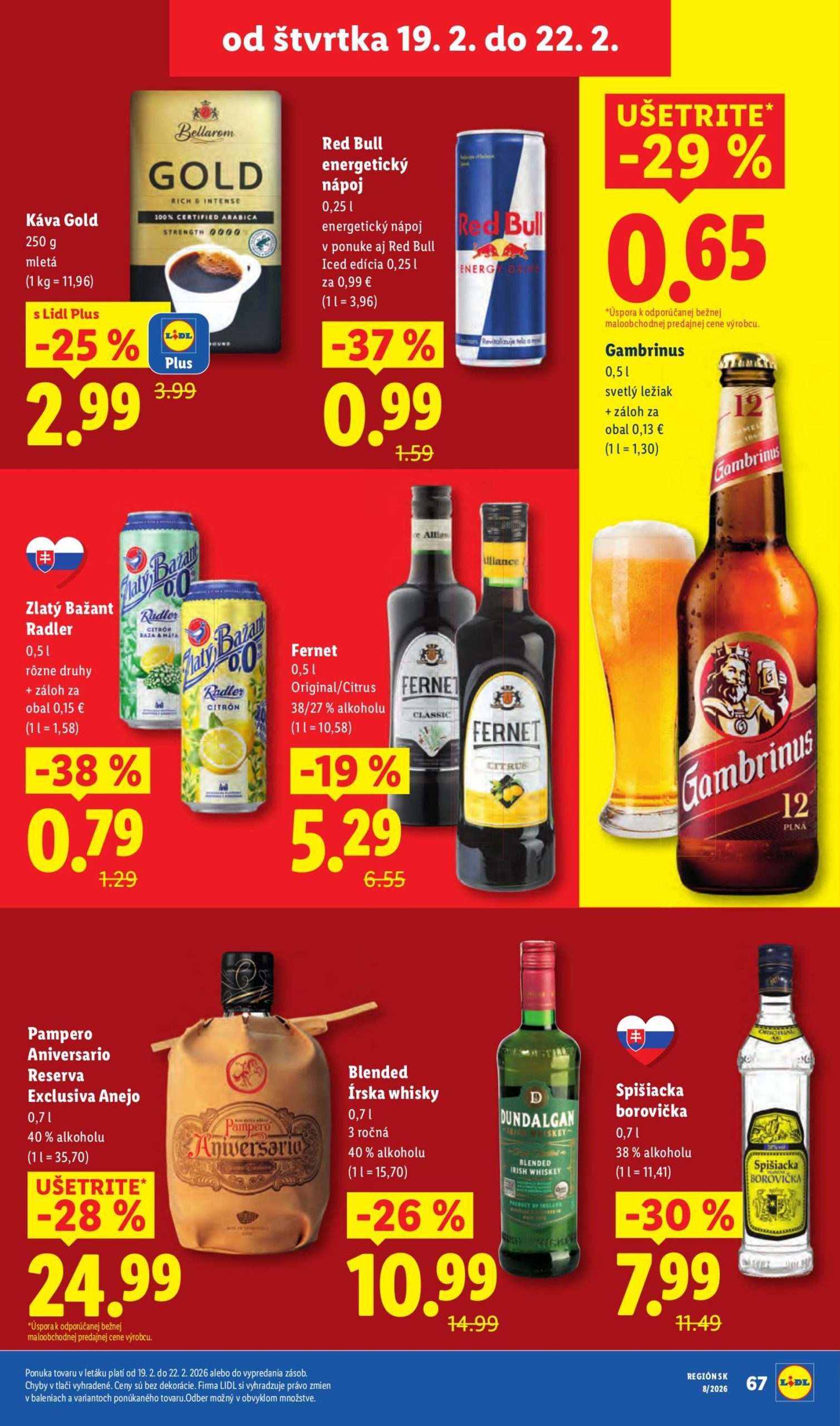 Page 25 of Aktuálny lidl leták platný od štvrtka 19.02 do 22.02