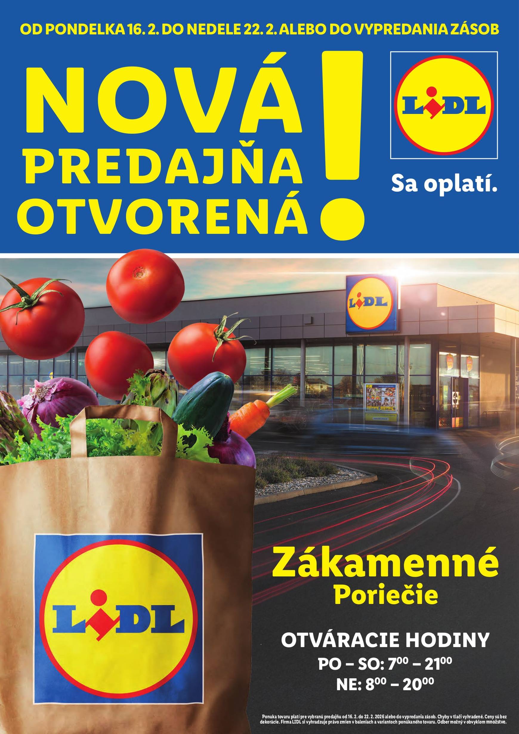 Page 1 of Aktuálny lidl leták platný od pondelka 16.02 do 22.02