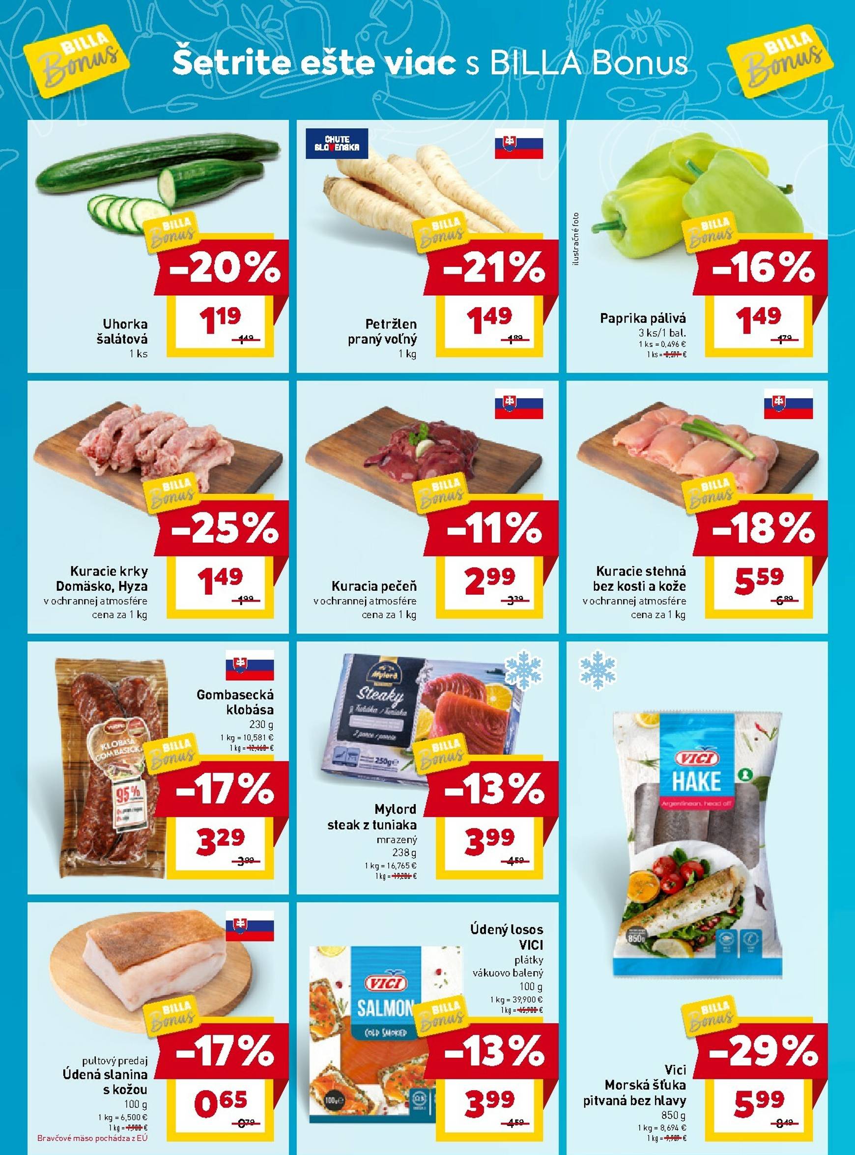 Page 2 of Aktuálny billa leták platný od stredy 18.02 do 24.02