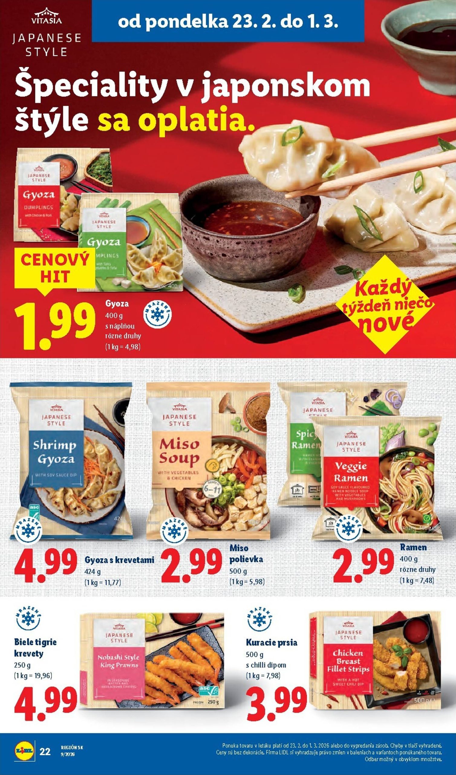 Page 26 of Aktuálny lidl leták platný od pondelka 23.02 do 01.03