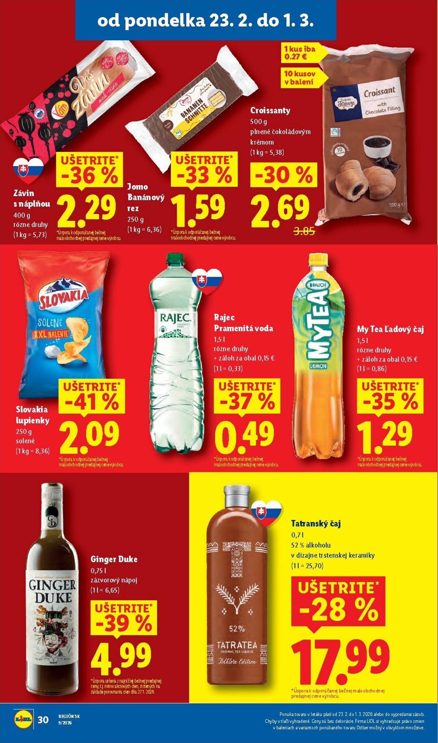 Page 36 of Aktuálny lidl leták platný od pondelka 23.02 do 01.03