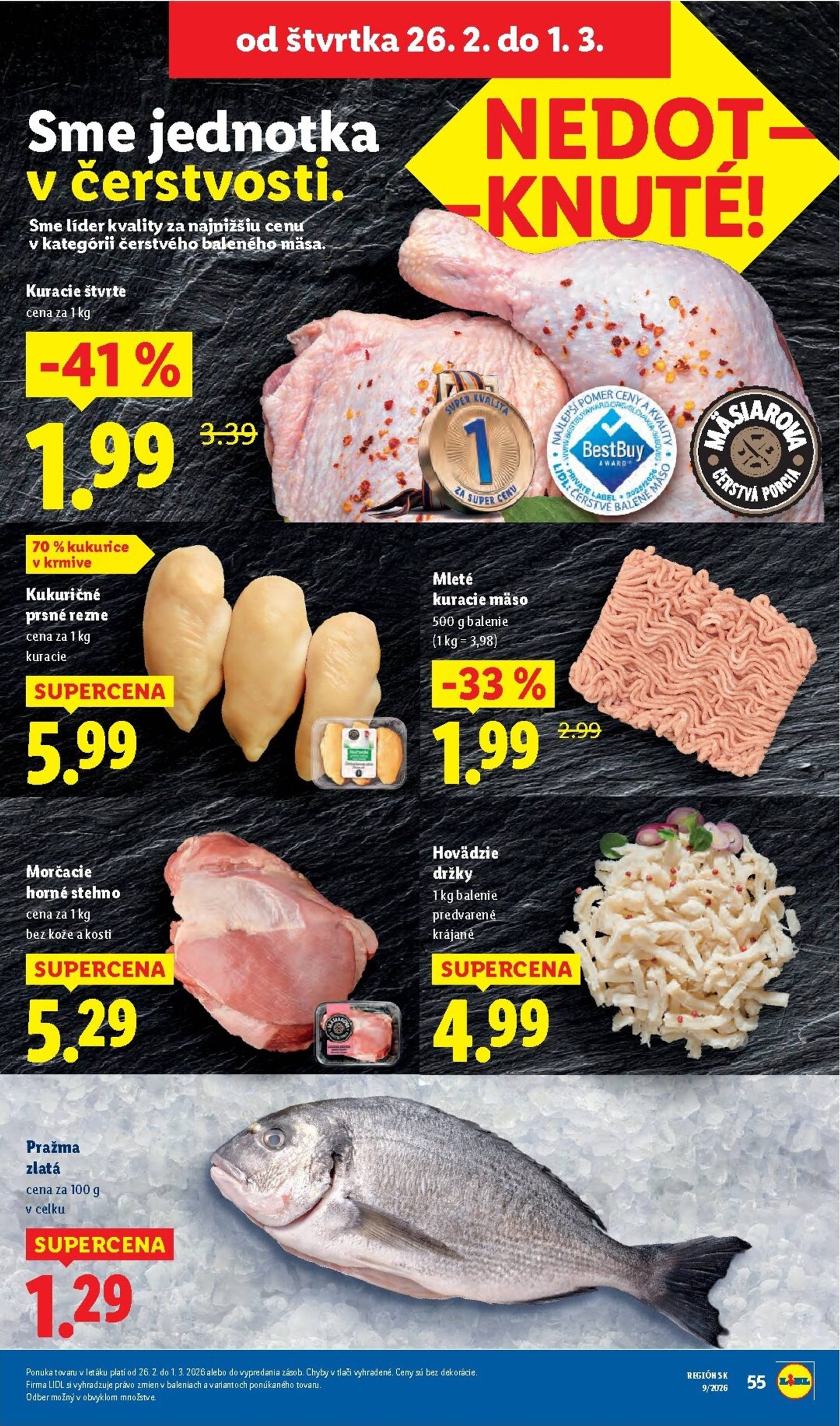 Page 62 of Aktuálny lidl leták platný od pondelka 23.02 do 01.03