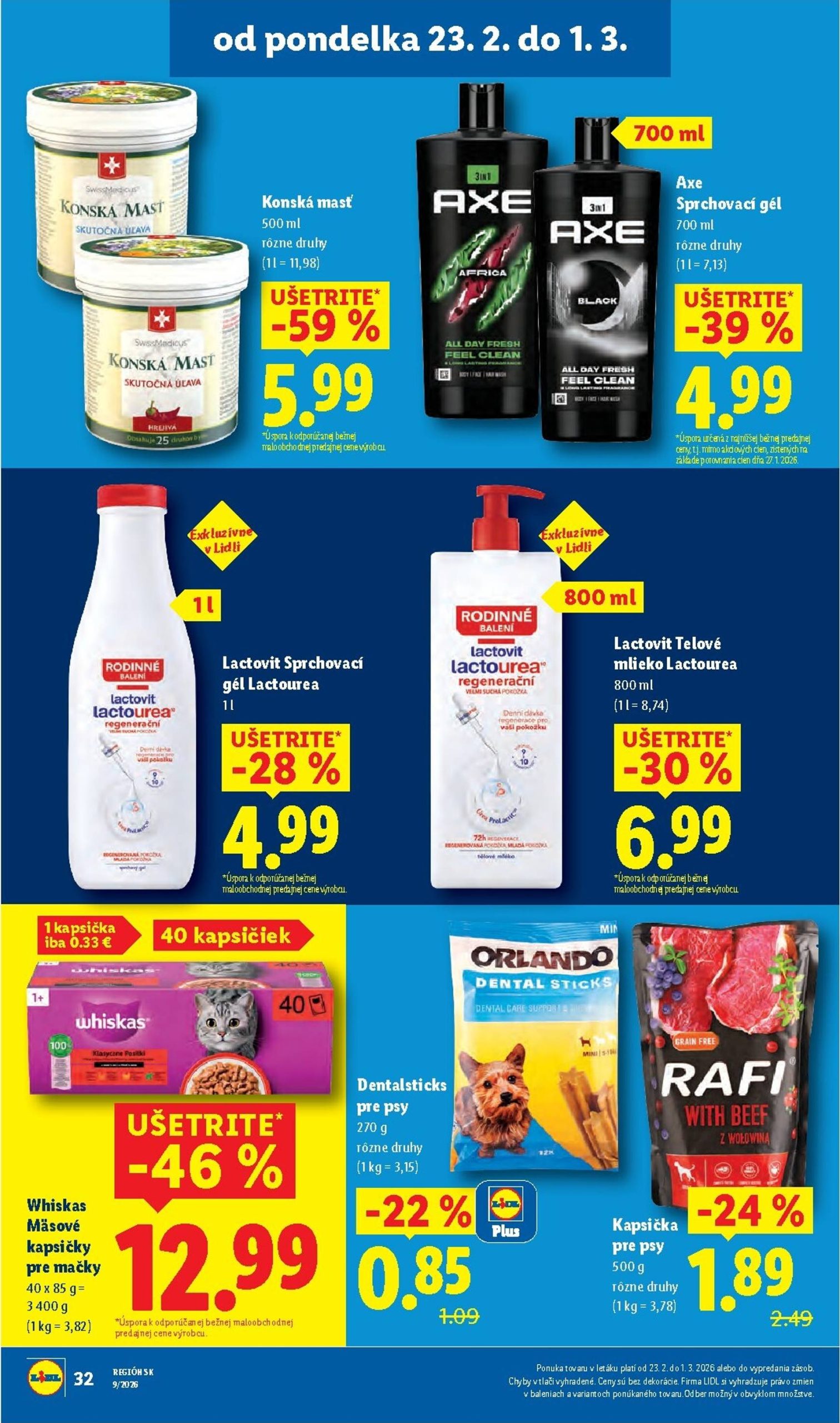 Page 38 of Aktuálny lidl leták platný od pondelka 23.02 do 01.03