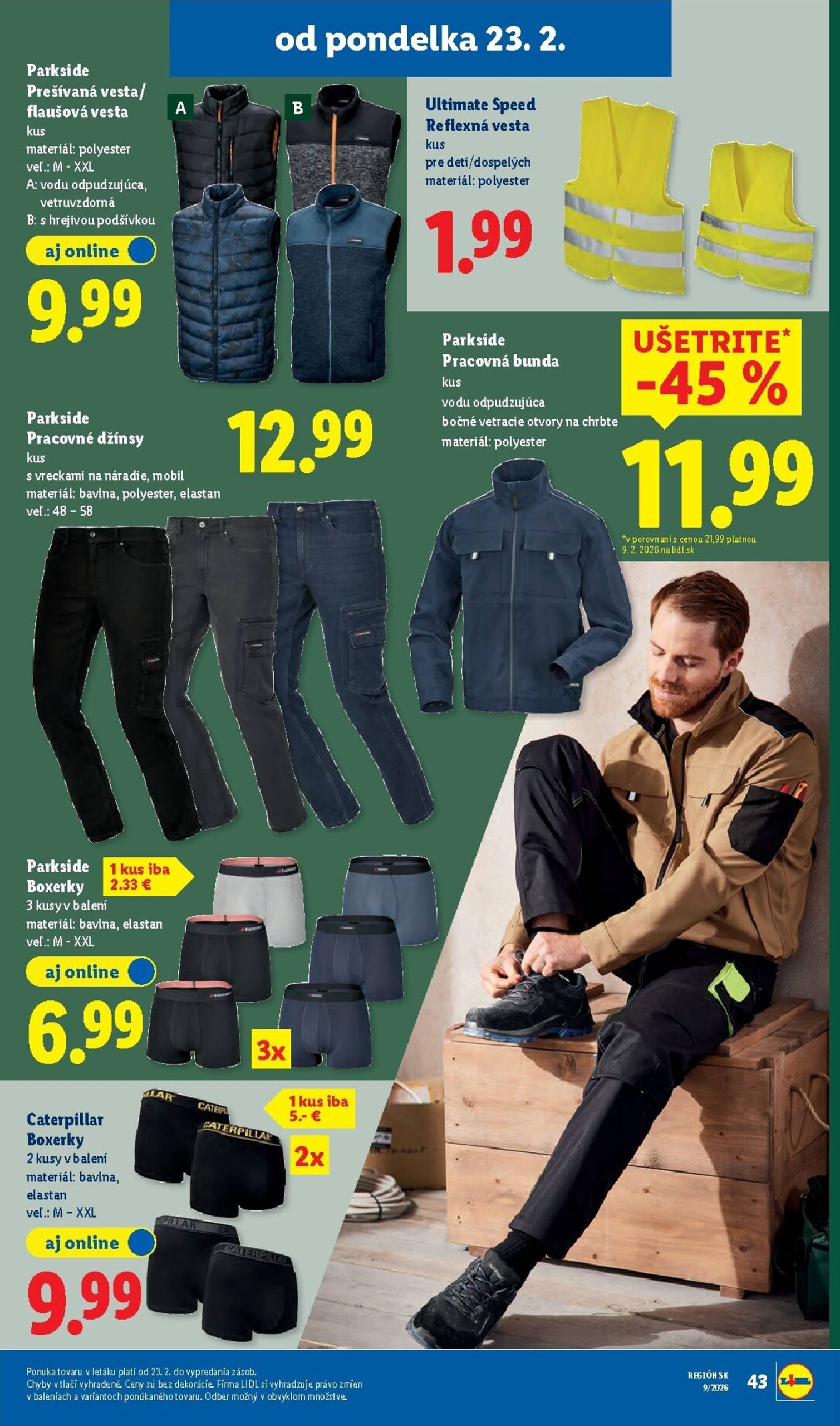 Page 55 of Aktuálny lidl leták platný od pondelka 23.02 do 01.03