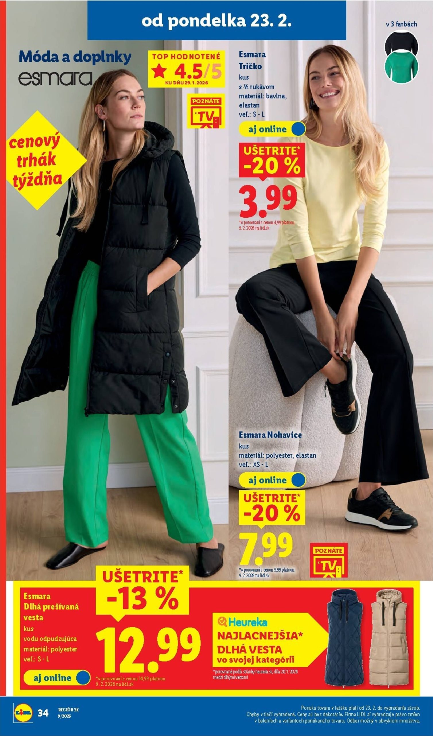 Page 44 of Aktuálny lidl leták platný od pondelka 23.02 do 01.03