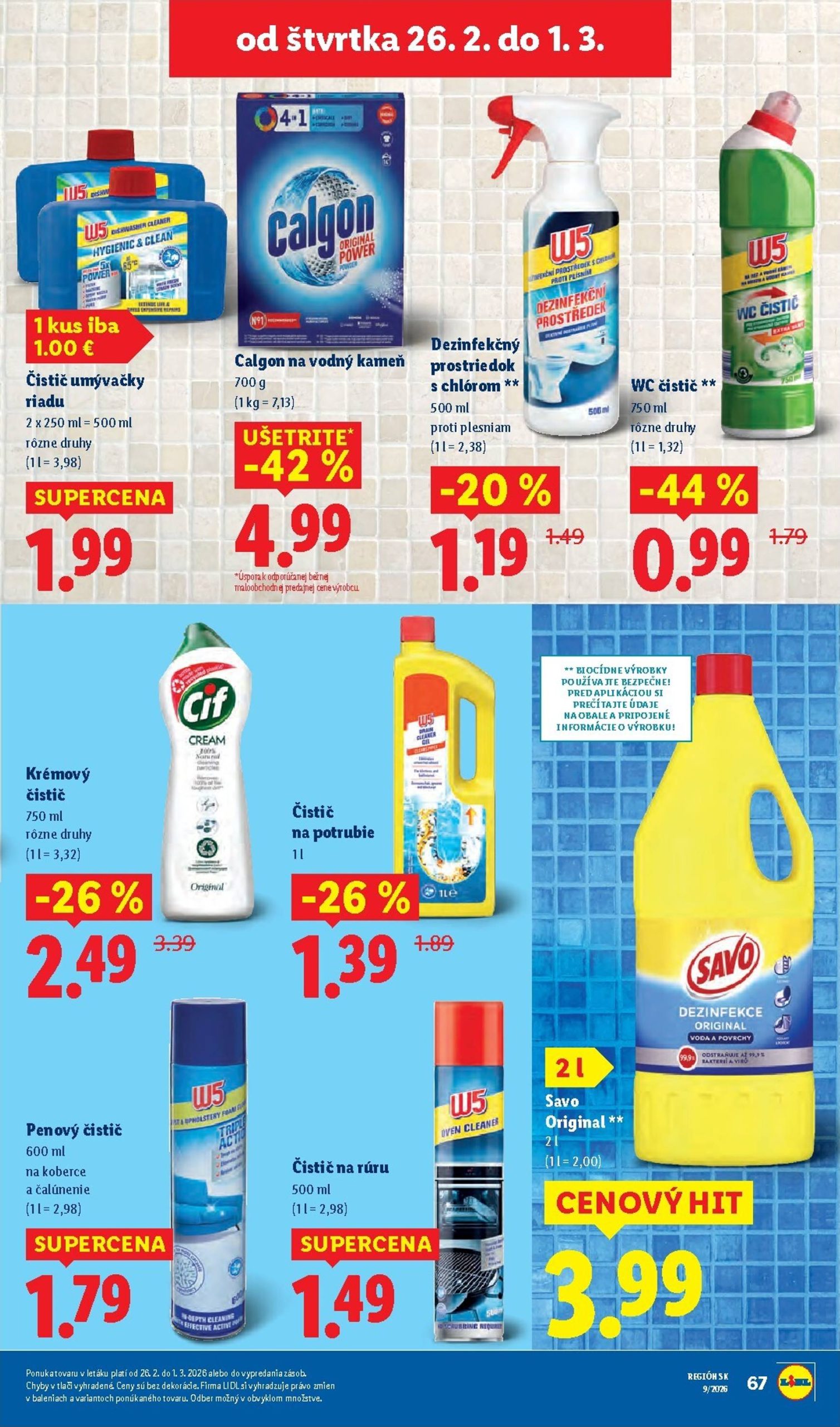 Page 77 of Aktuálny lidl leták platný od pondelka 23.02 do 01.03