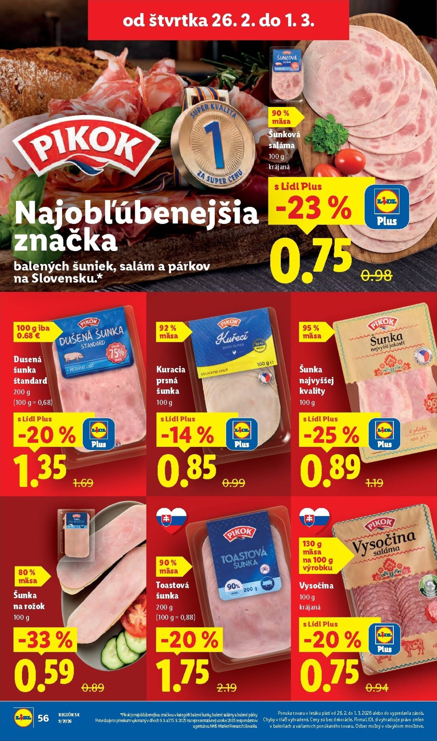 Page 64 of Aktuálny lidl leták platný od pondelka 23.02 do 01.03