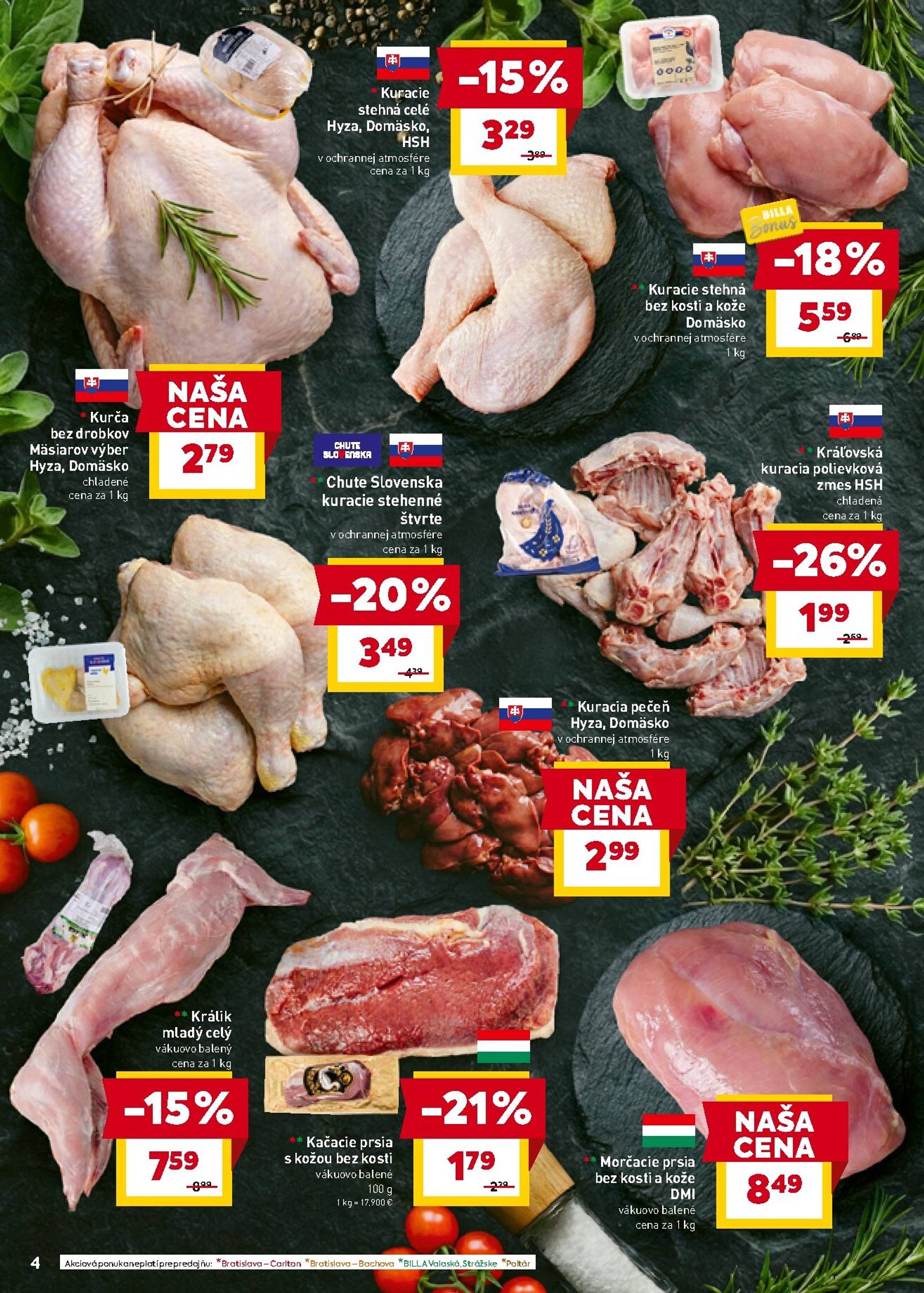 Page 4 of Aktuálny billa leták platný od stredy 25.02 do 03.03