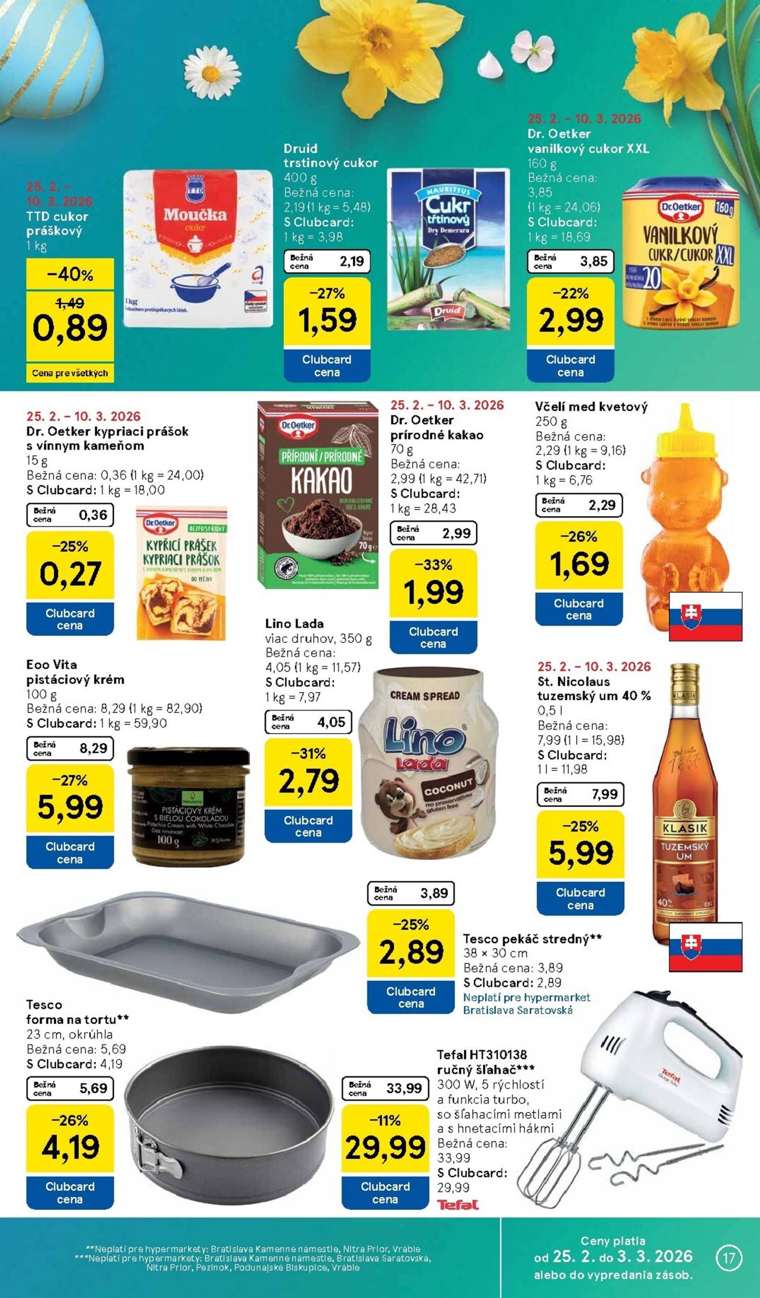 Page 17 of Aktuálny tesco leták platný od stredy 25.02 do 03.03