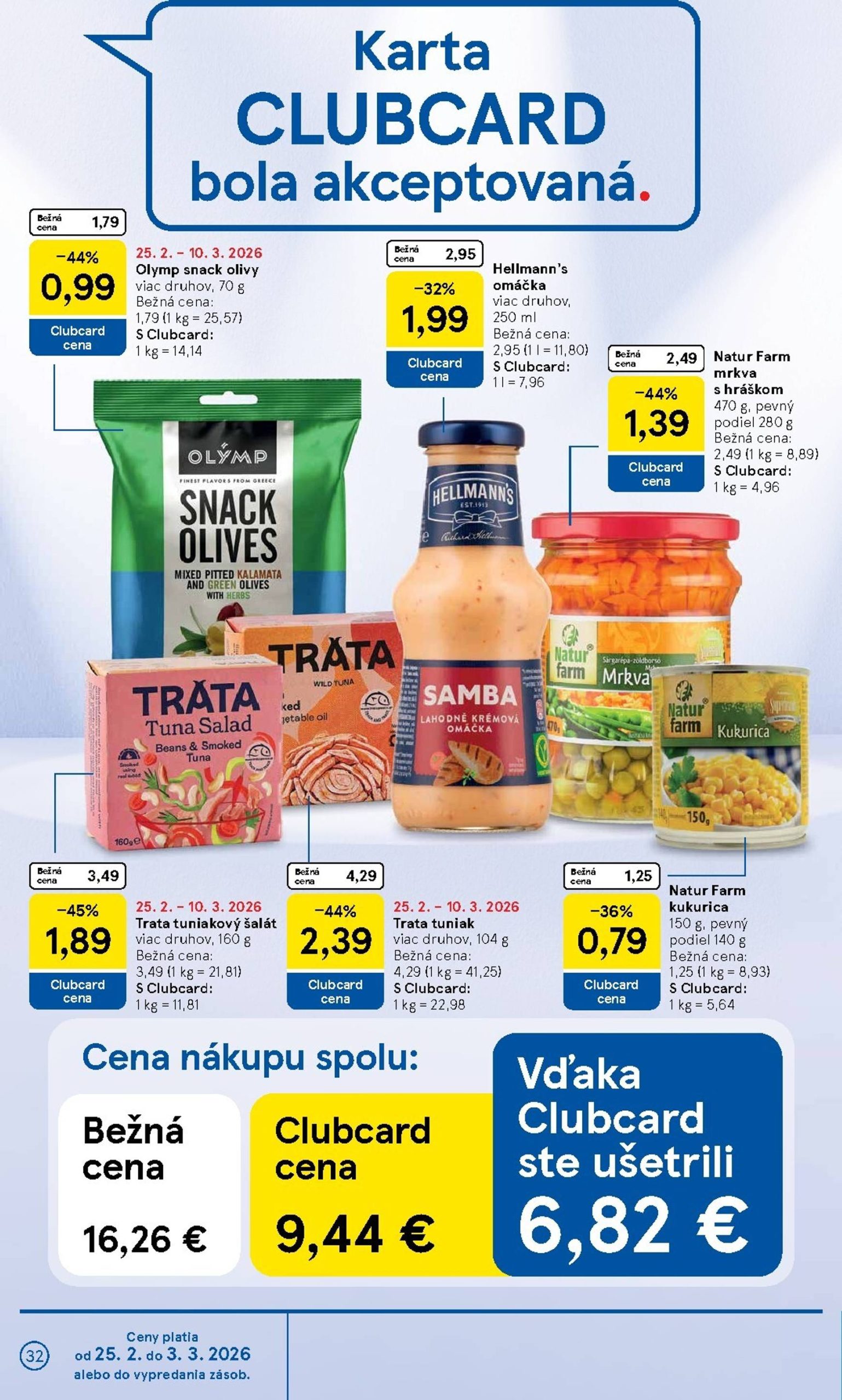 Page 32 of Aktuálny tesco leták platný od stredy 25.02 do 03.03