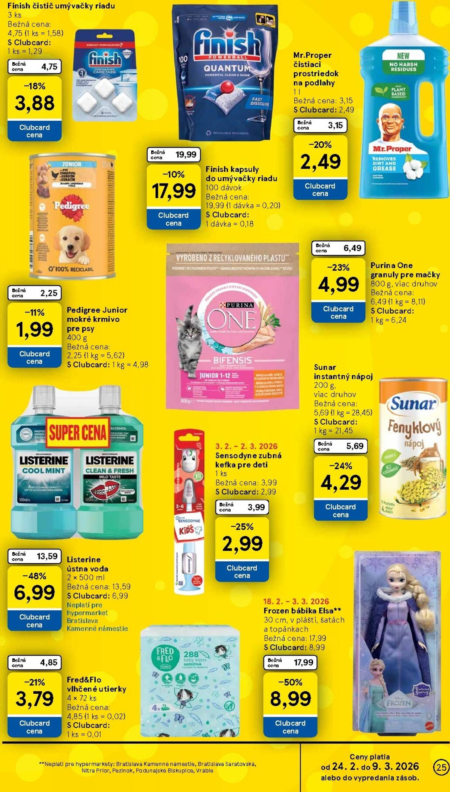 Page 25 of Aktuálny tesco leták platný od stredy 25.02 do 03.03