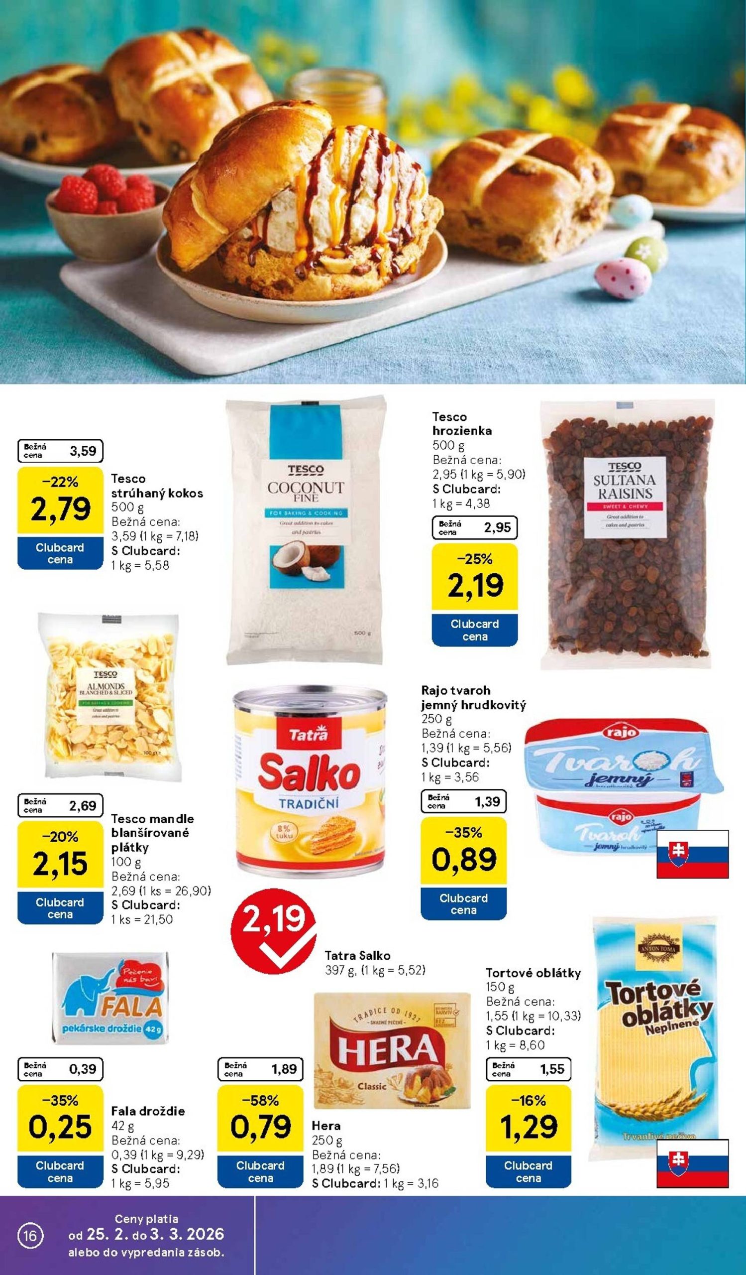 Page 16 of Aktuálny tesco leták platný od stredy 25.02 do 03.03