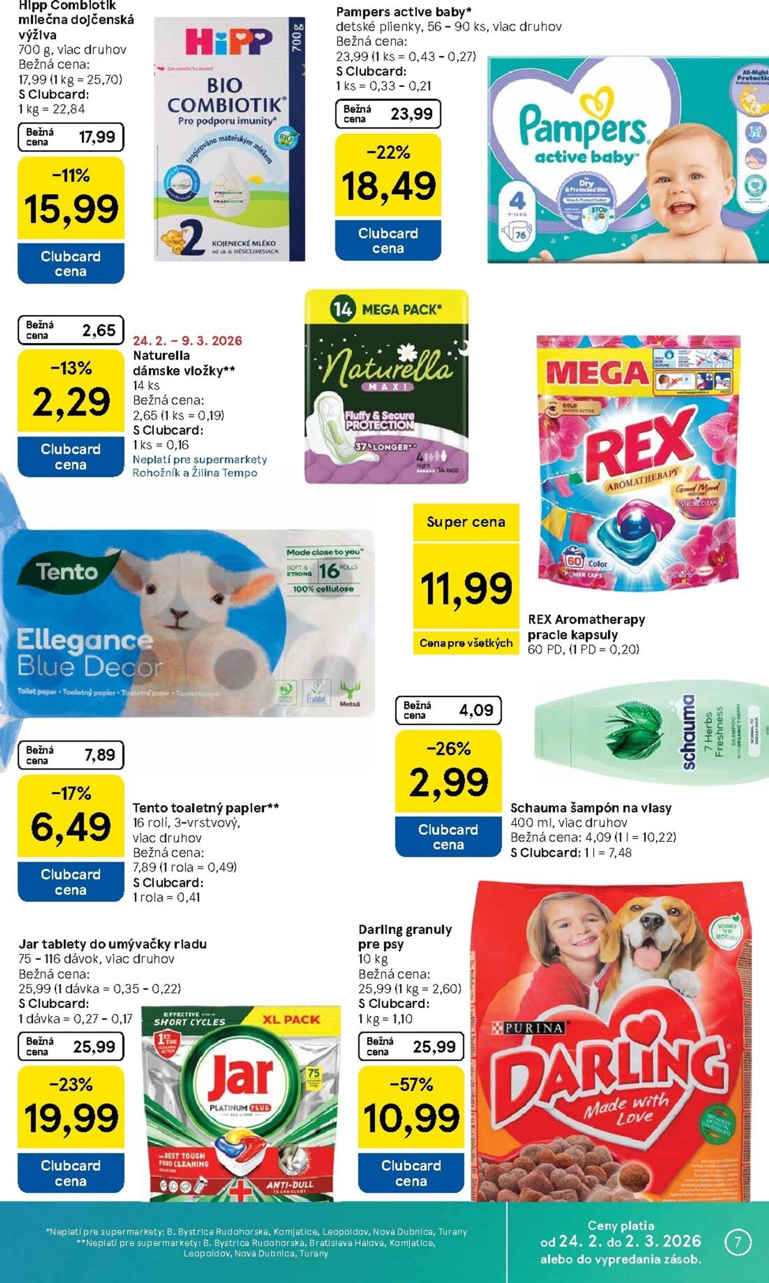 Page 7 of Aktuálny tesco leták platný od stredy 25.02 do 03.03