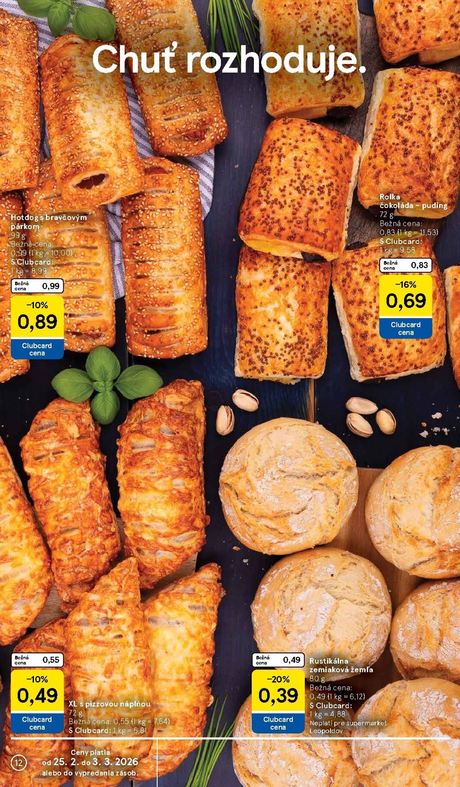 Page 12 of Aktuálny tesco leták platný od stredy 25.02 do 03.03