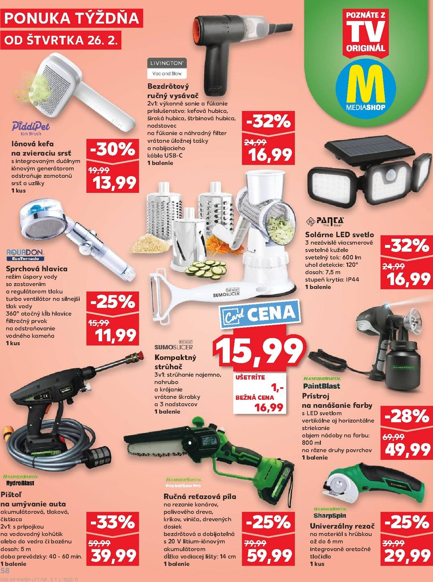 Page 58 of Aktuálny kaufland leták platný od štvrtka 26.02 do 04.03