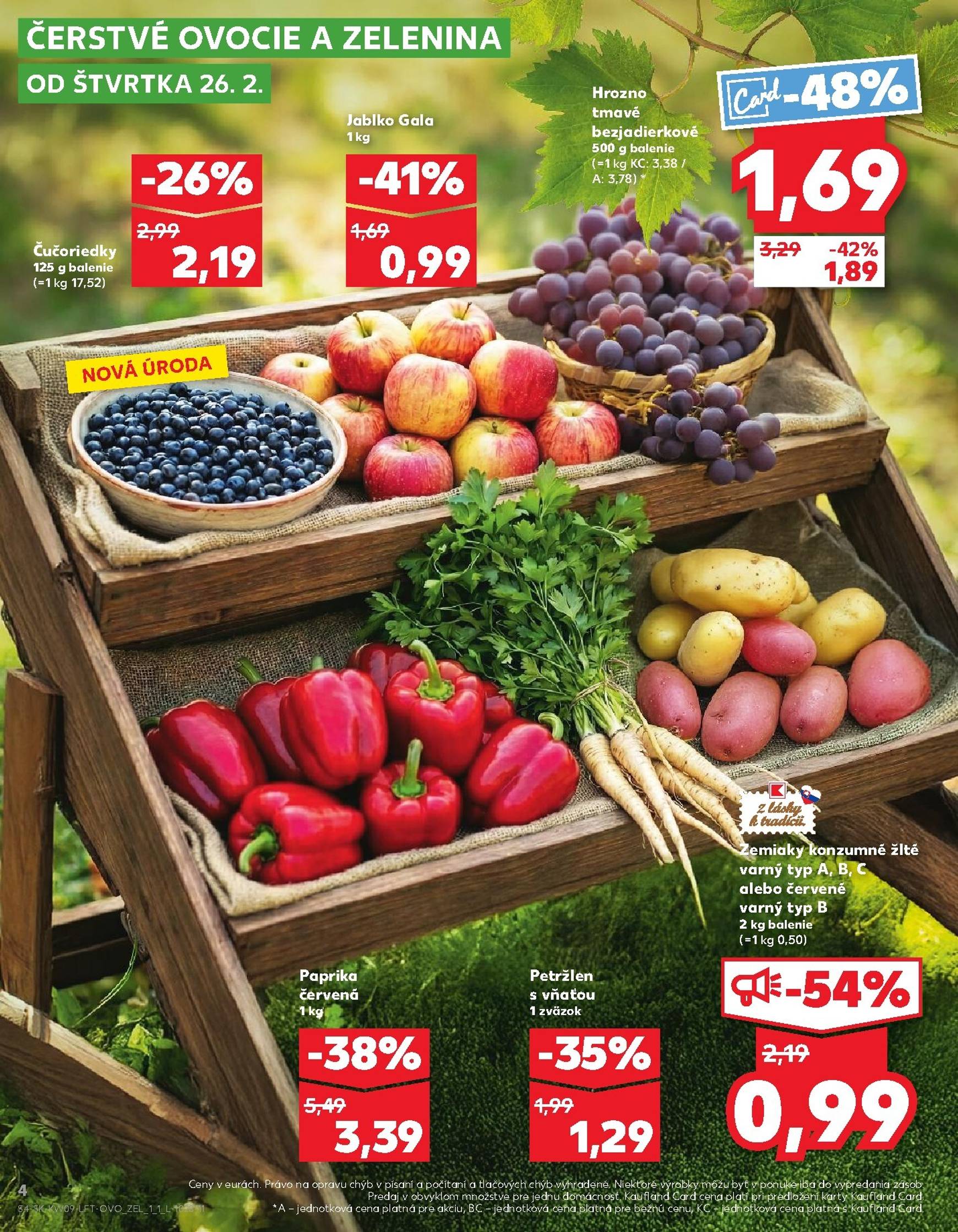 Page 4 of Aktuálny kaufland leták platný od štvrtka 26.02 do 04.03
