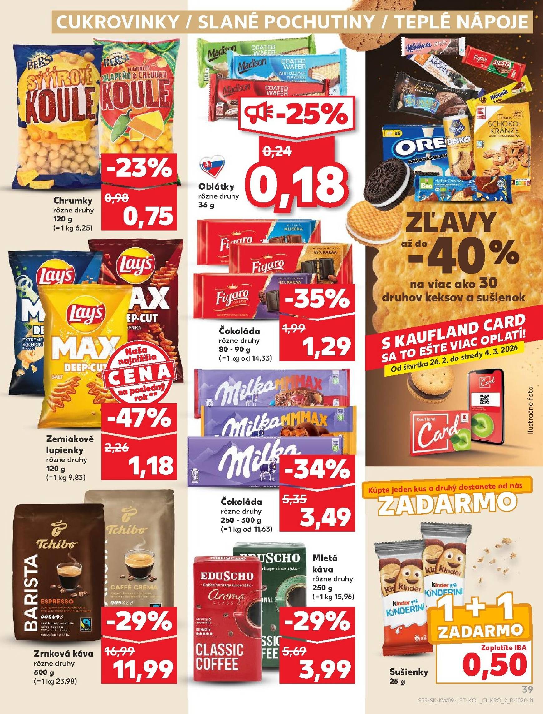 Page 39 of Aktuálny kaufland leták platný od štvrtka 26.02 do 04.03