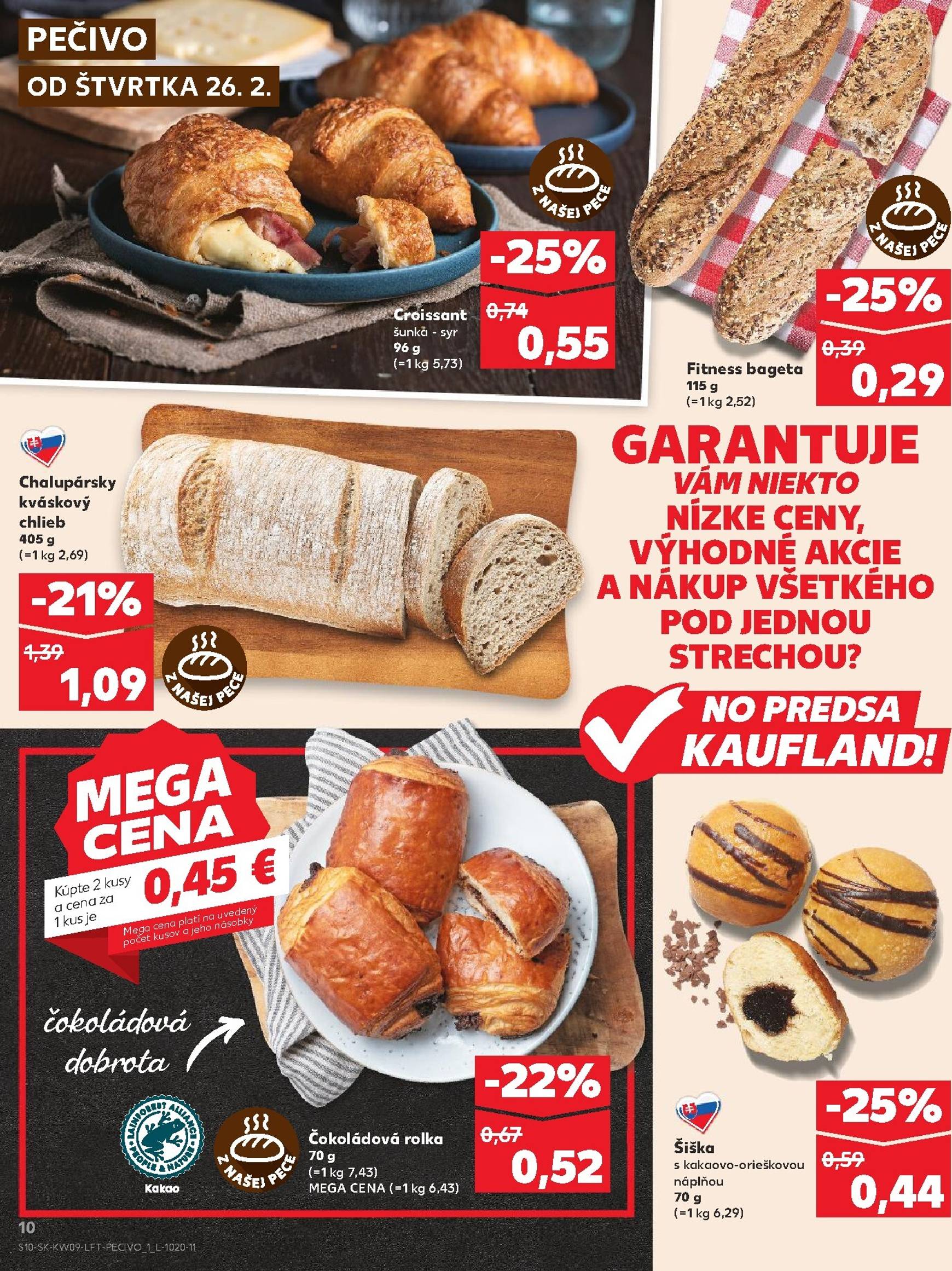 Page 10 of Aktuálny kaufland leták platný od štvrtka 26.02 do 04.03