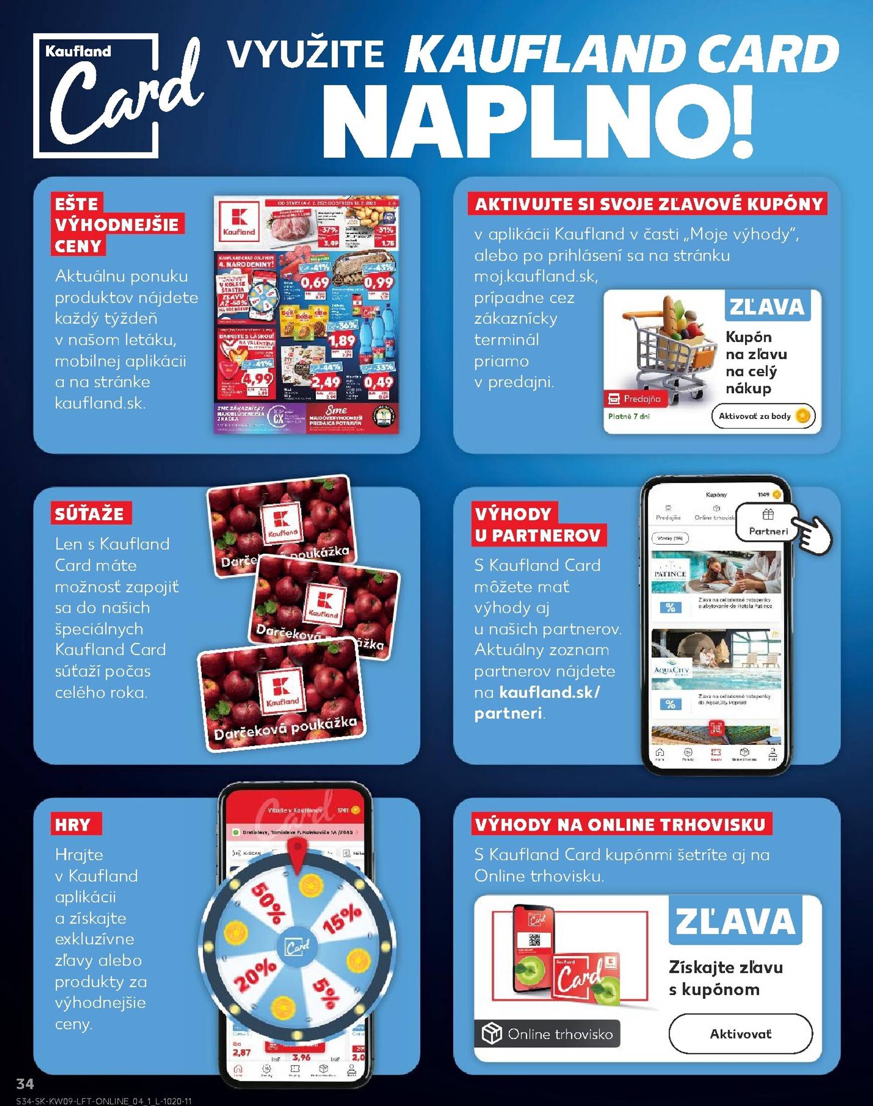 Page 34 of Aktuálny kaufland leták platný od štvrtka 26.02 do 04.03