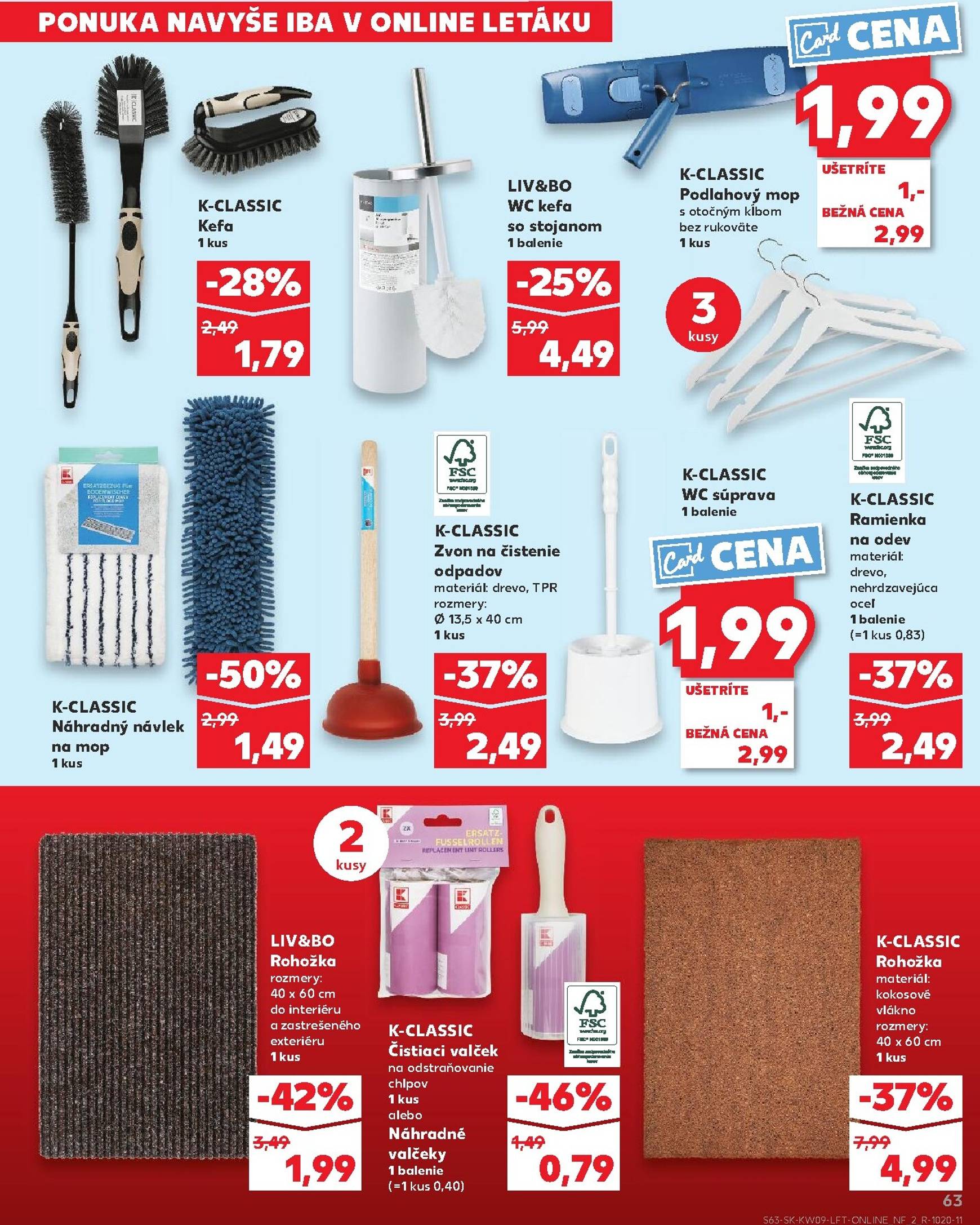 Page 63 of Aktuálny kaufland leták platný od štvrtka 26.02 do 04.03