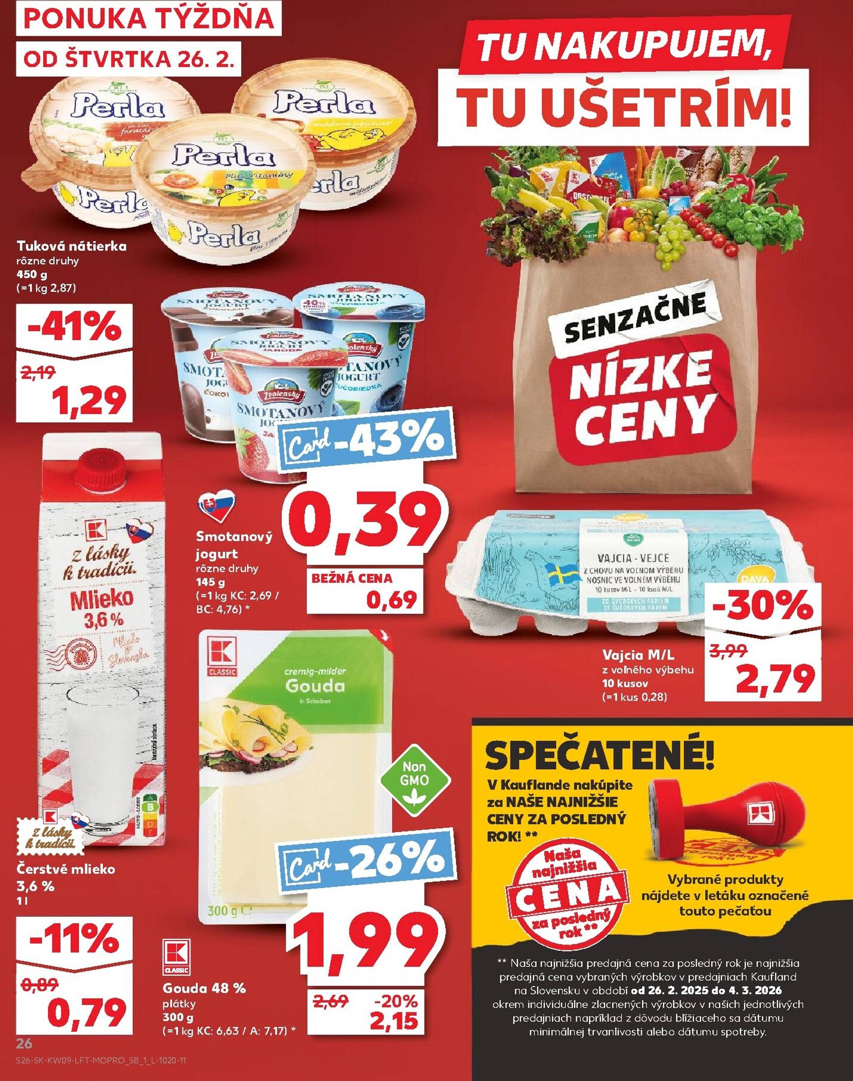 Page 26 of Aktuálny kaufland leták platný od štvrtka 26.02 do 04.03
