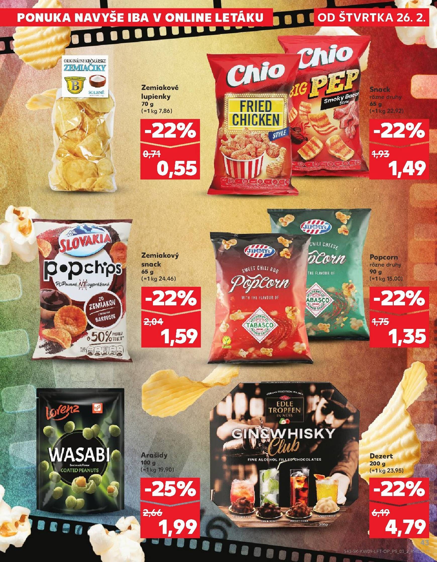 Page 43 of Aktuálny kaufland leták platný od štvrtka 26.02 do 04.03