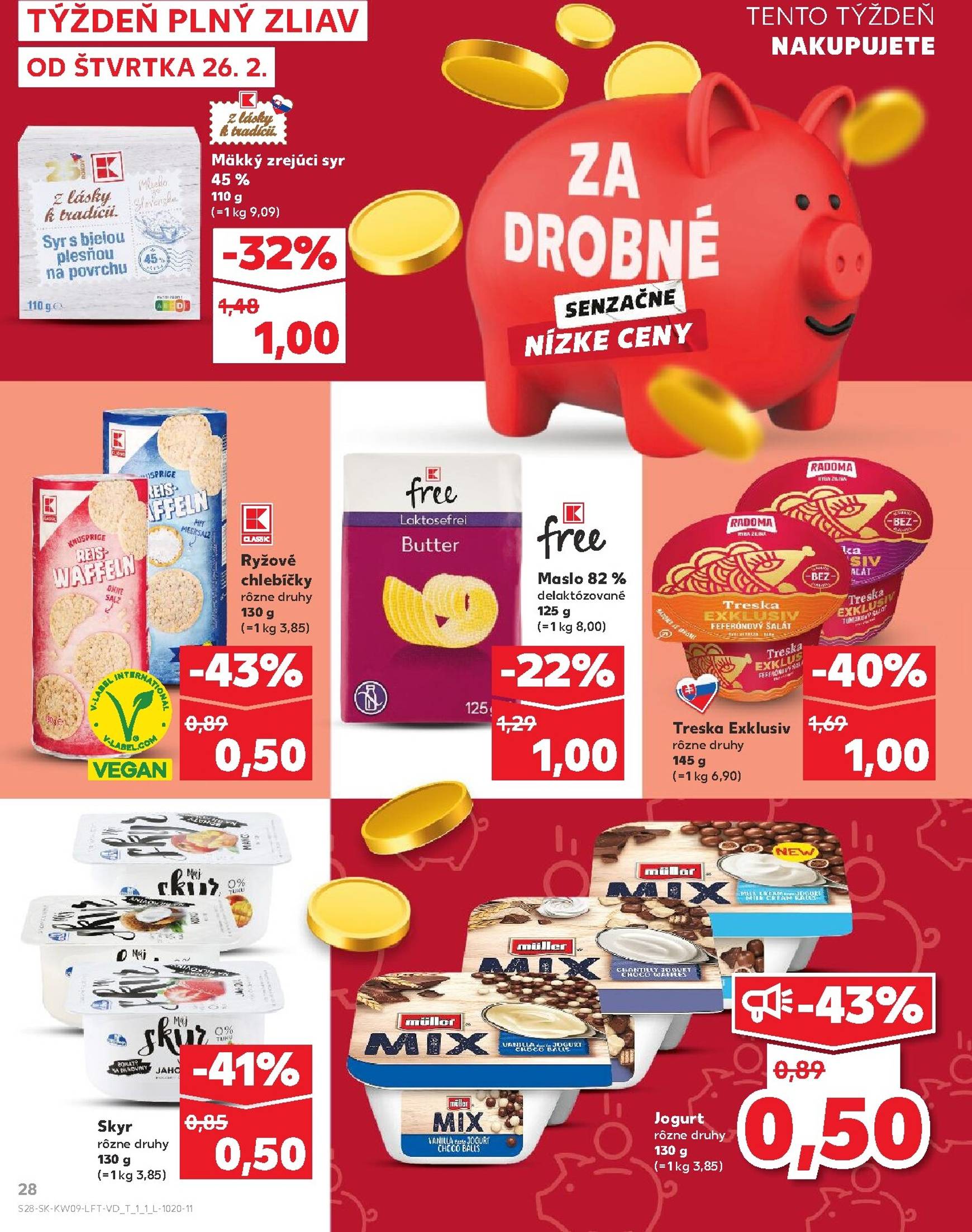 Page 28 of Aktuálny kaufland leták platný od štvrtka 26.02 do 04.03