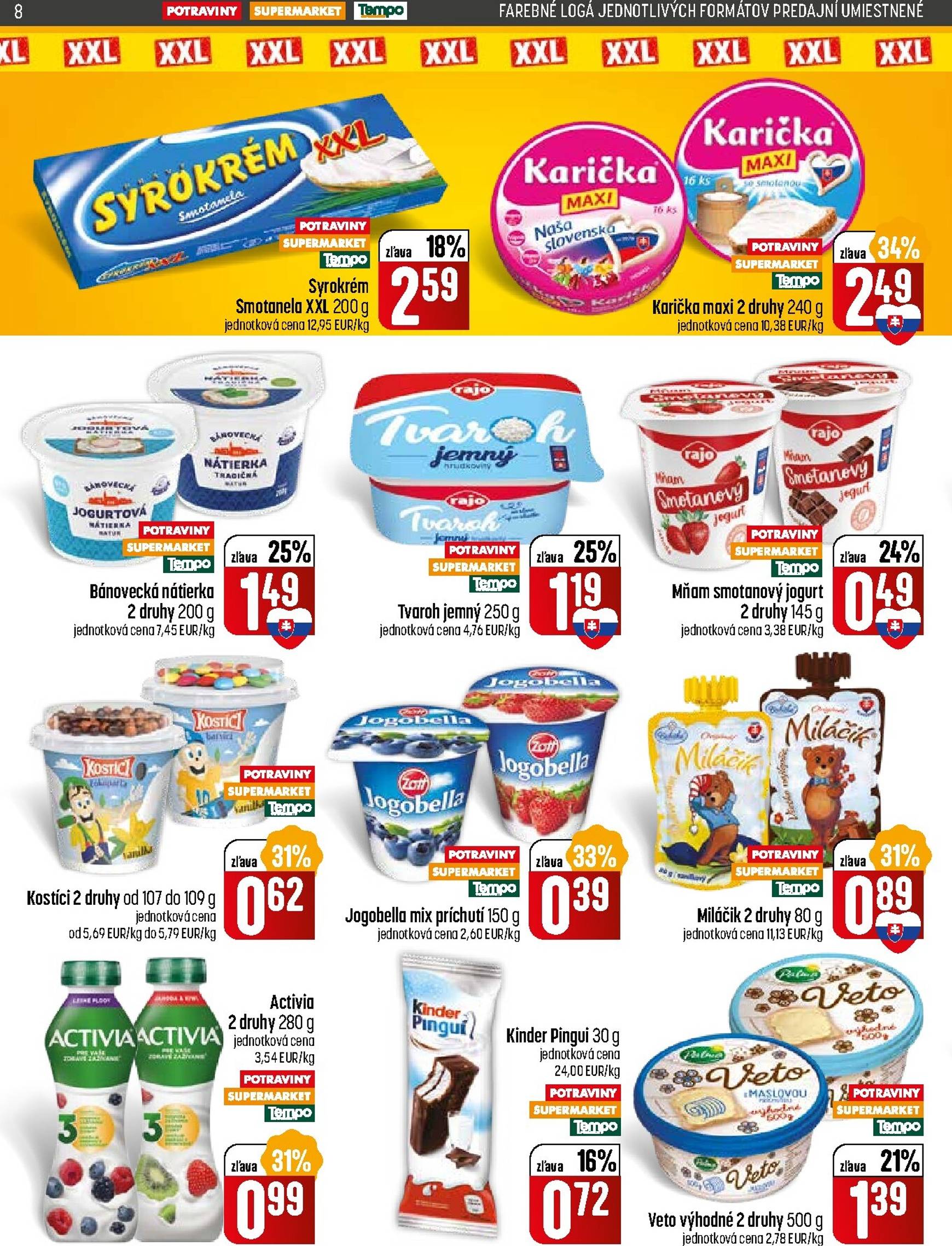 Page 8 of Aktuálny coop-jednota leták platný od štvrtka 26.02 do 04.03