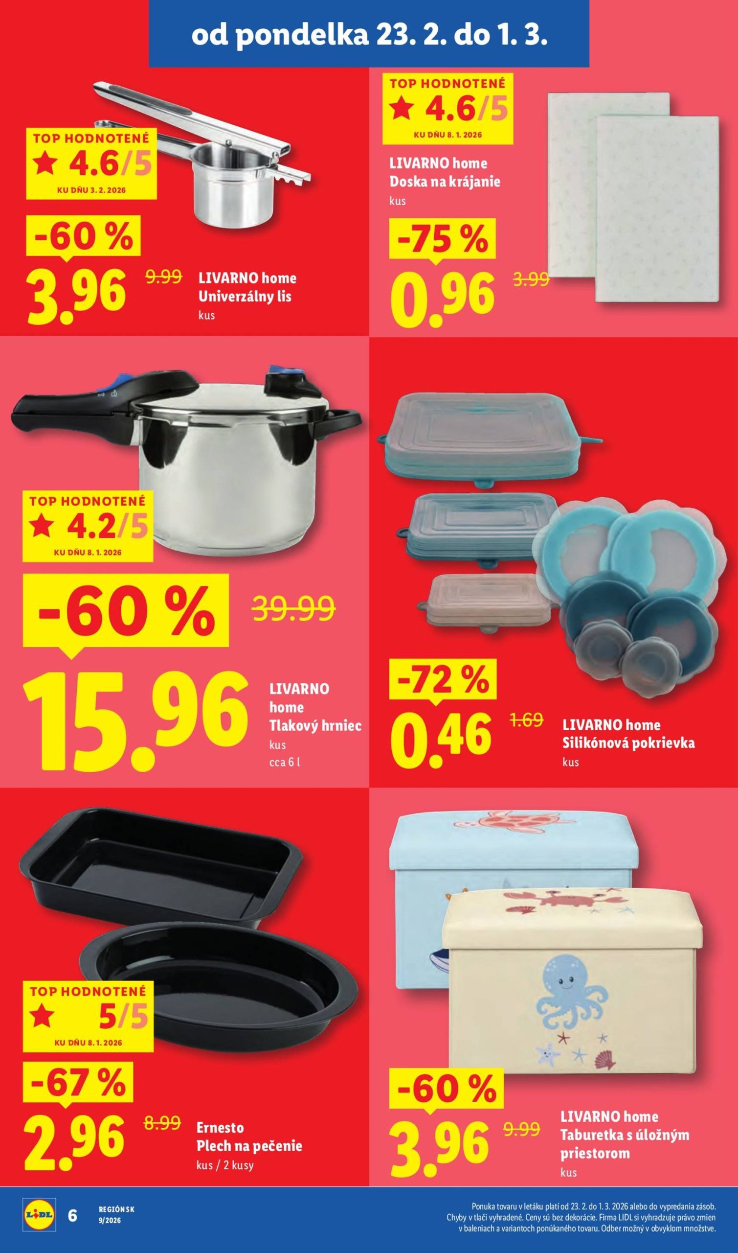 Page 8 of Aktuálny lidl leták platný od pondelka 23.02 do 01.03