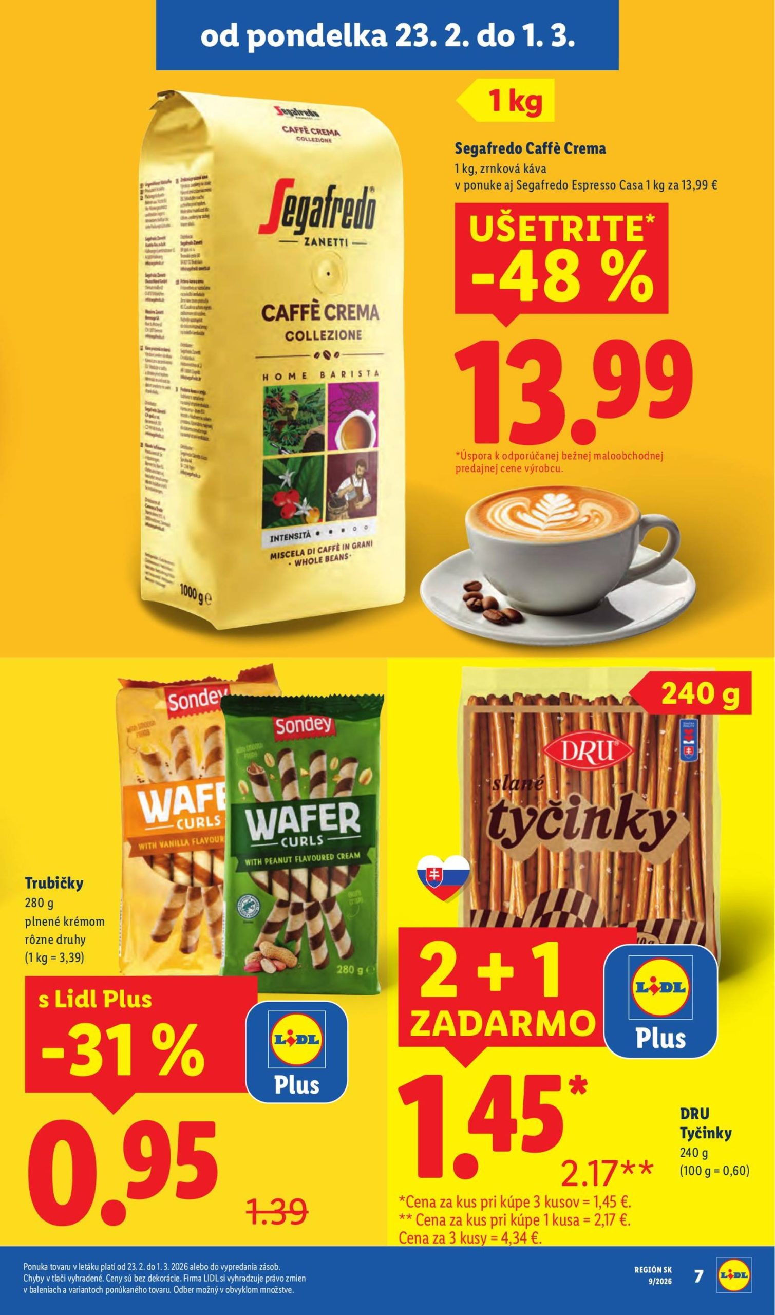 Page 7 of Aktuálny lidl leták platný od štvrtka 26.02 do 01.03