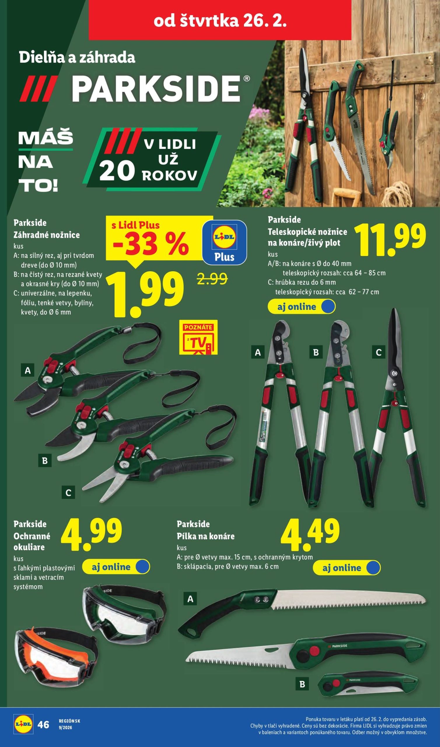 Page 32 of Aktuálny lidl leták platný od štvrtka 26.02 do 01.03