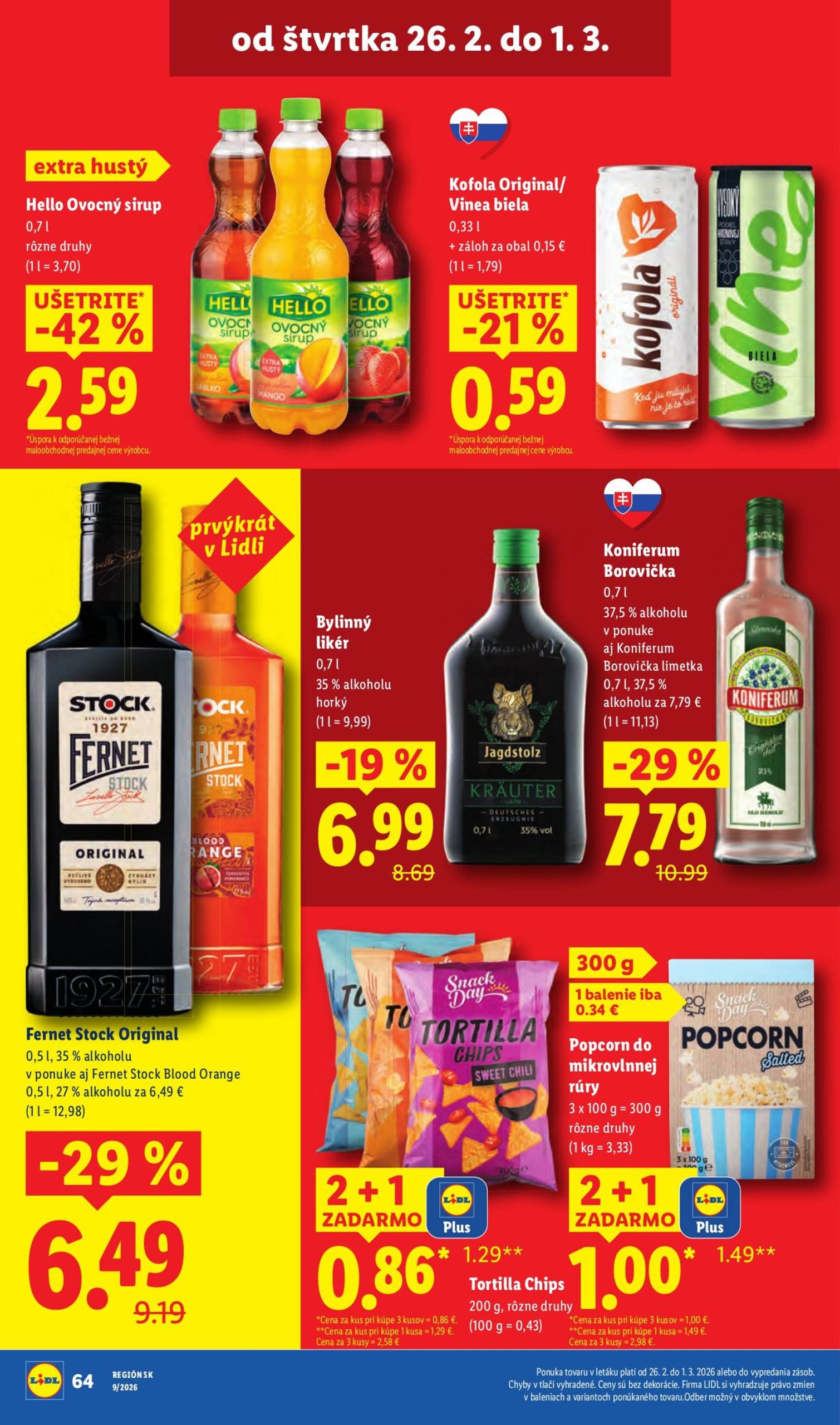 Page 22 of Aktuálny lidl leták platný od štvrtka 26.02 do 01.03
