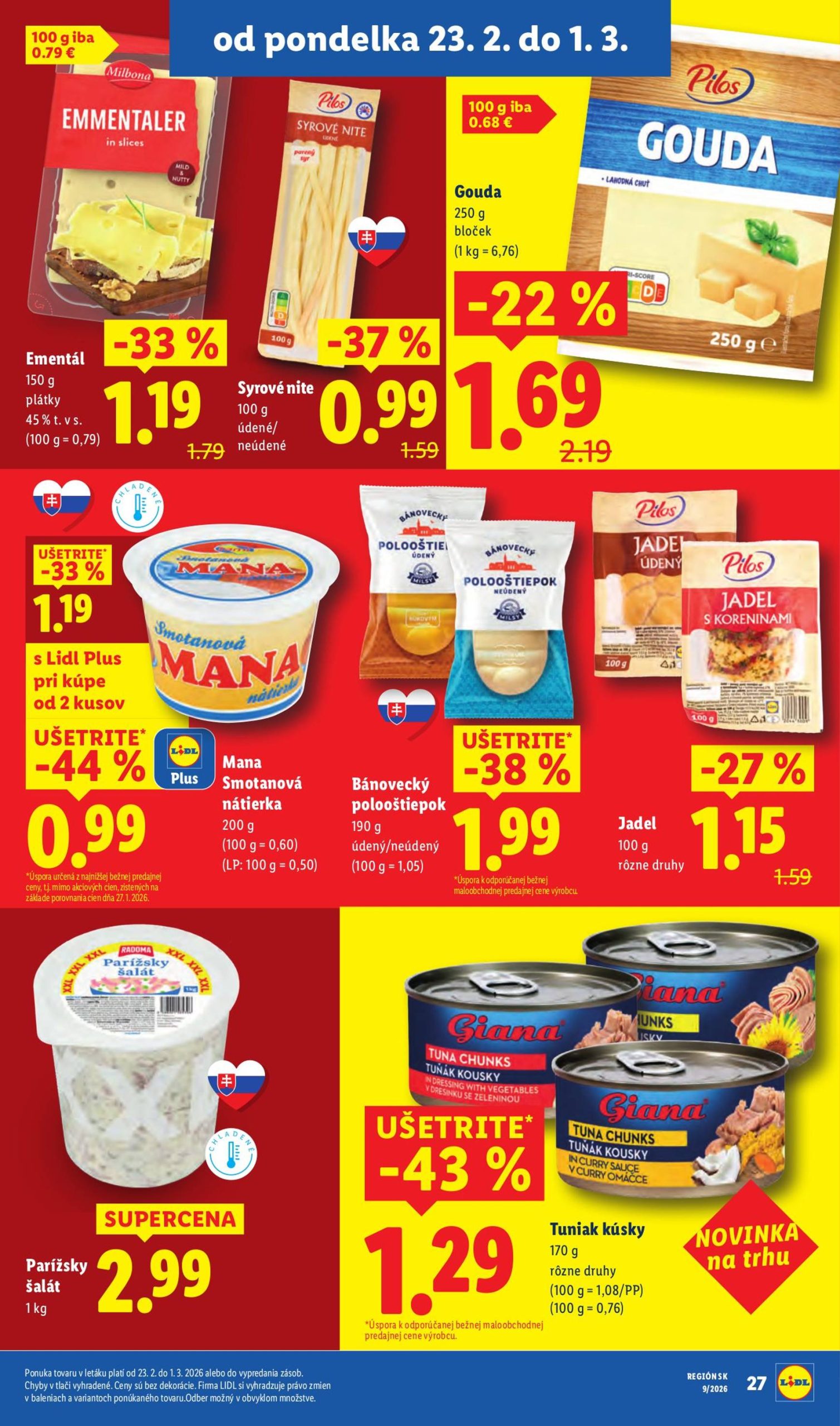 Page 69 of Aktuálny lidl leták platný od štvrtka 26.02 do 01.03