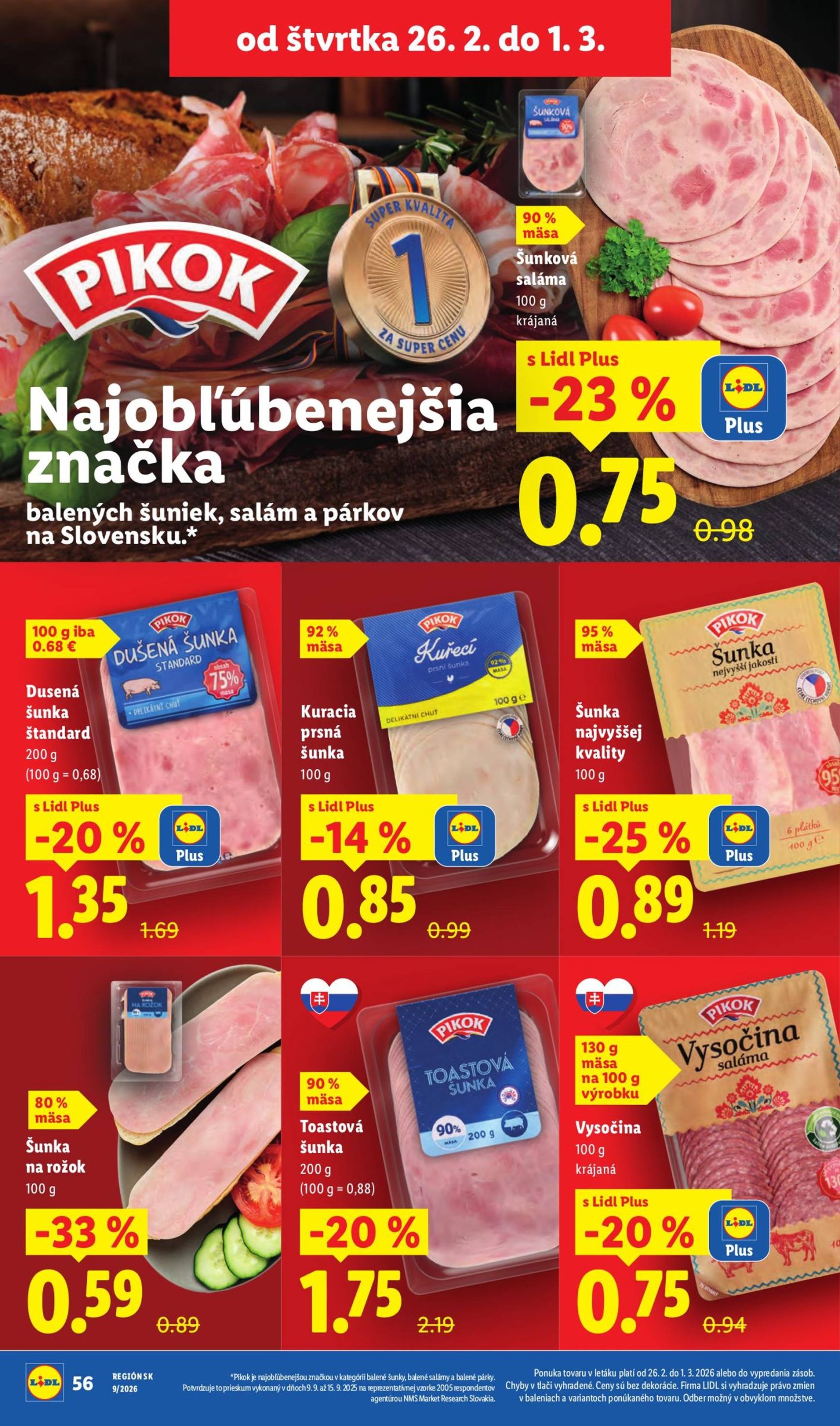 Page 13 of Aktuálny lidl leták platný od štvrtka 26.02 do 01.03